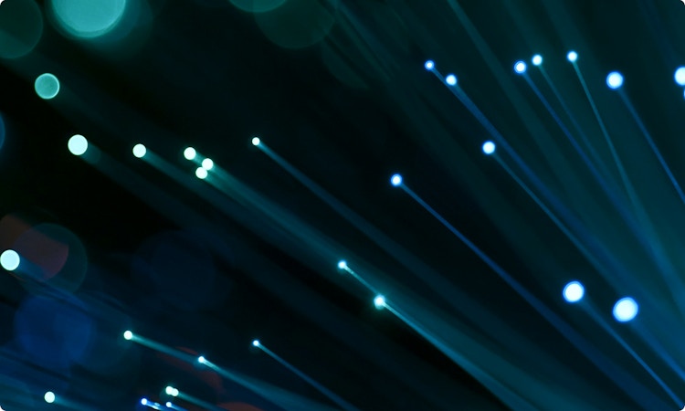 Luminous optical fibers