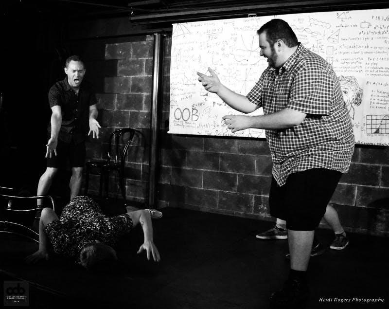 Bear Attack Improv group performs in the Austrin Out of Bounds Festival 2014