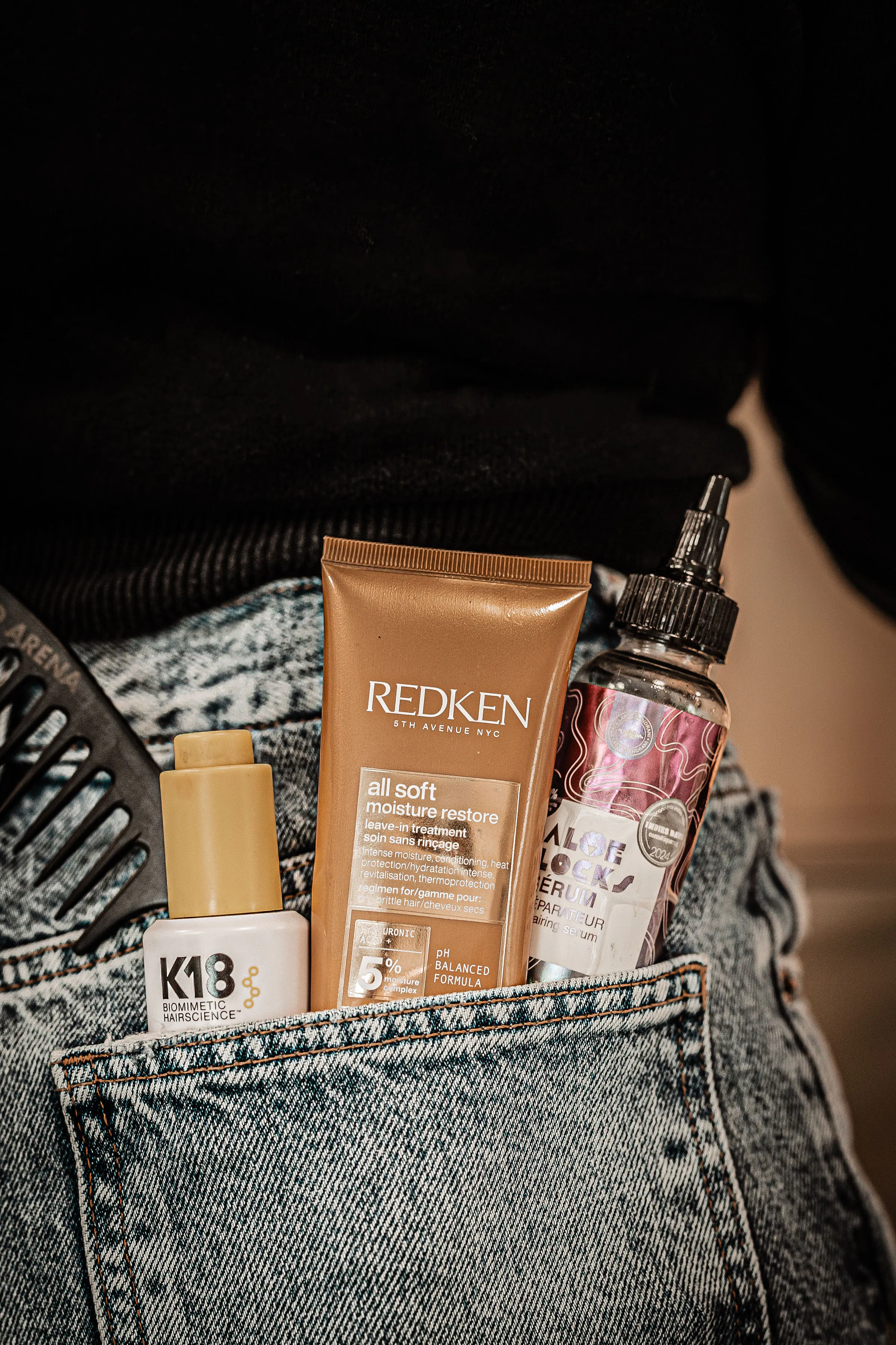 Photo de produits de lissage brésilien