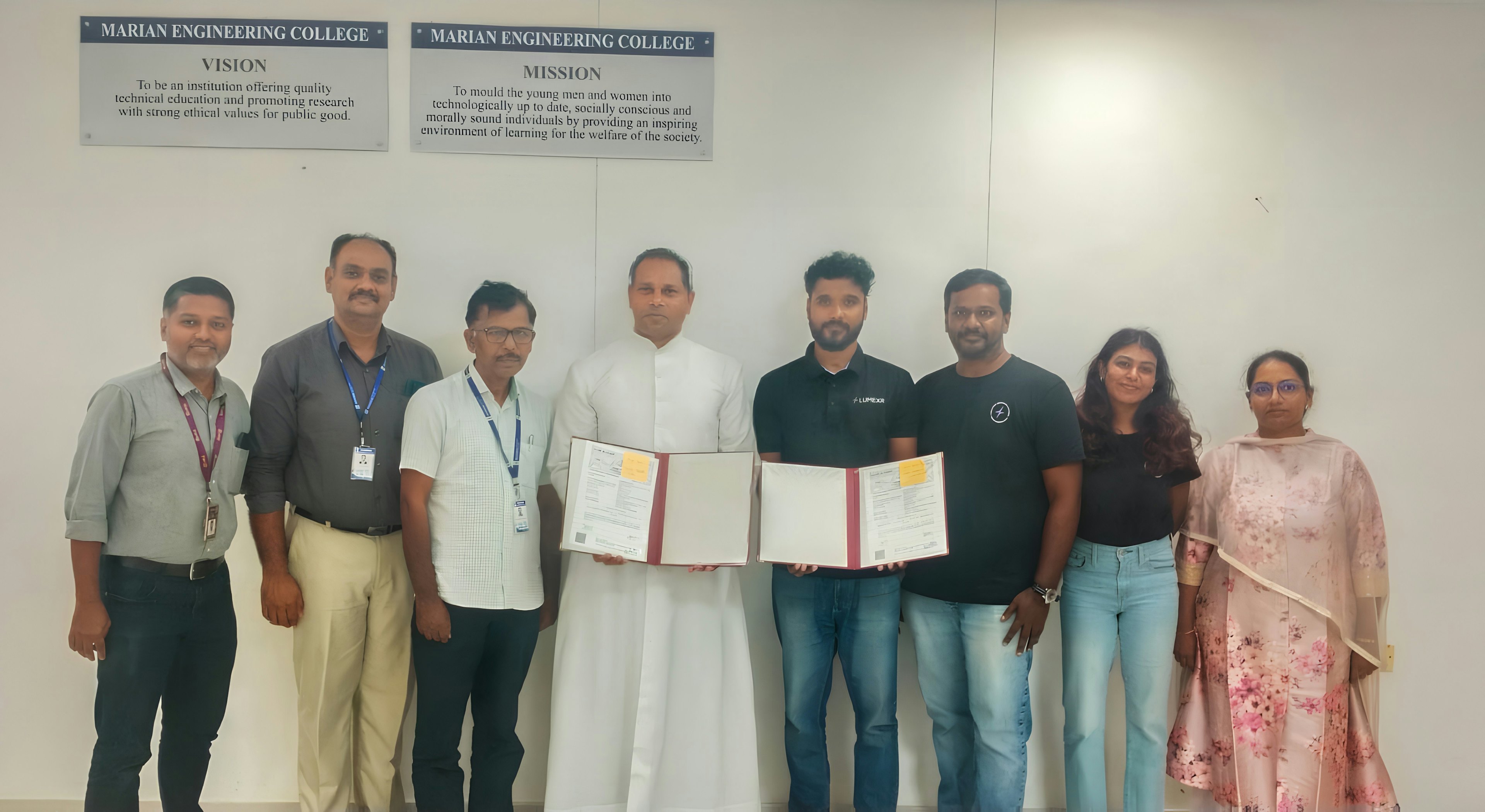 MoU with Marian College image