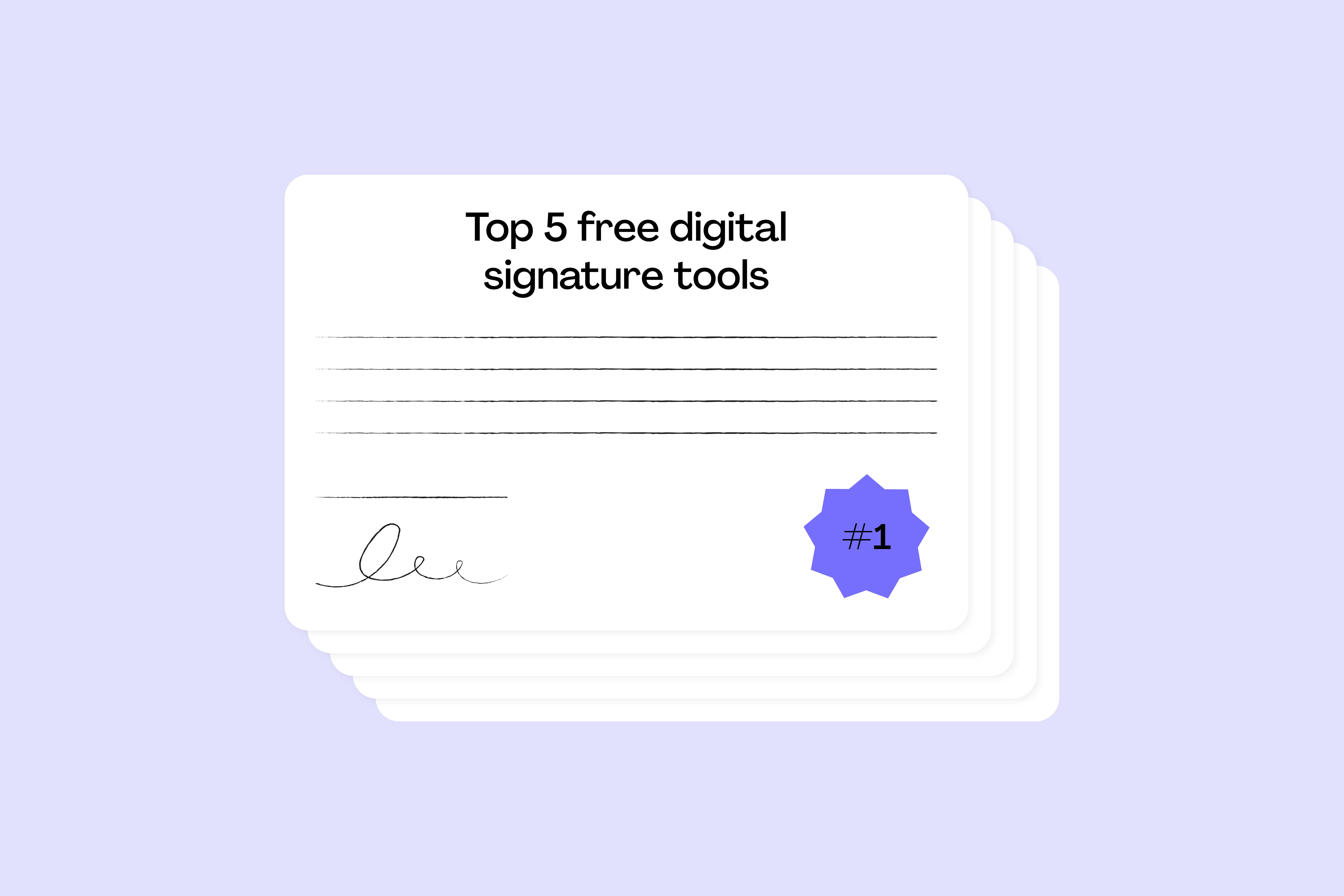 Les 5 meilleurs outils gratuits de signature électronique pour 2024