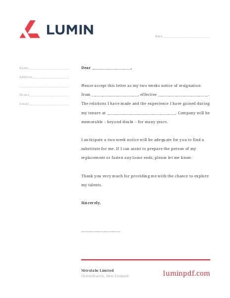 Two Weeks Resignation Letter Template from images.prismic.io