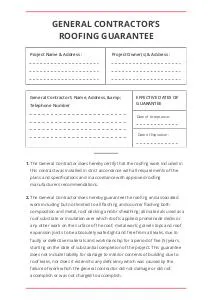 The Multipurpose Roofing Contract Template Edit Pdf Forms Online Lumin PDF Editor