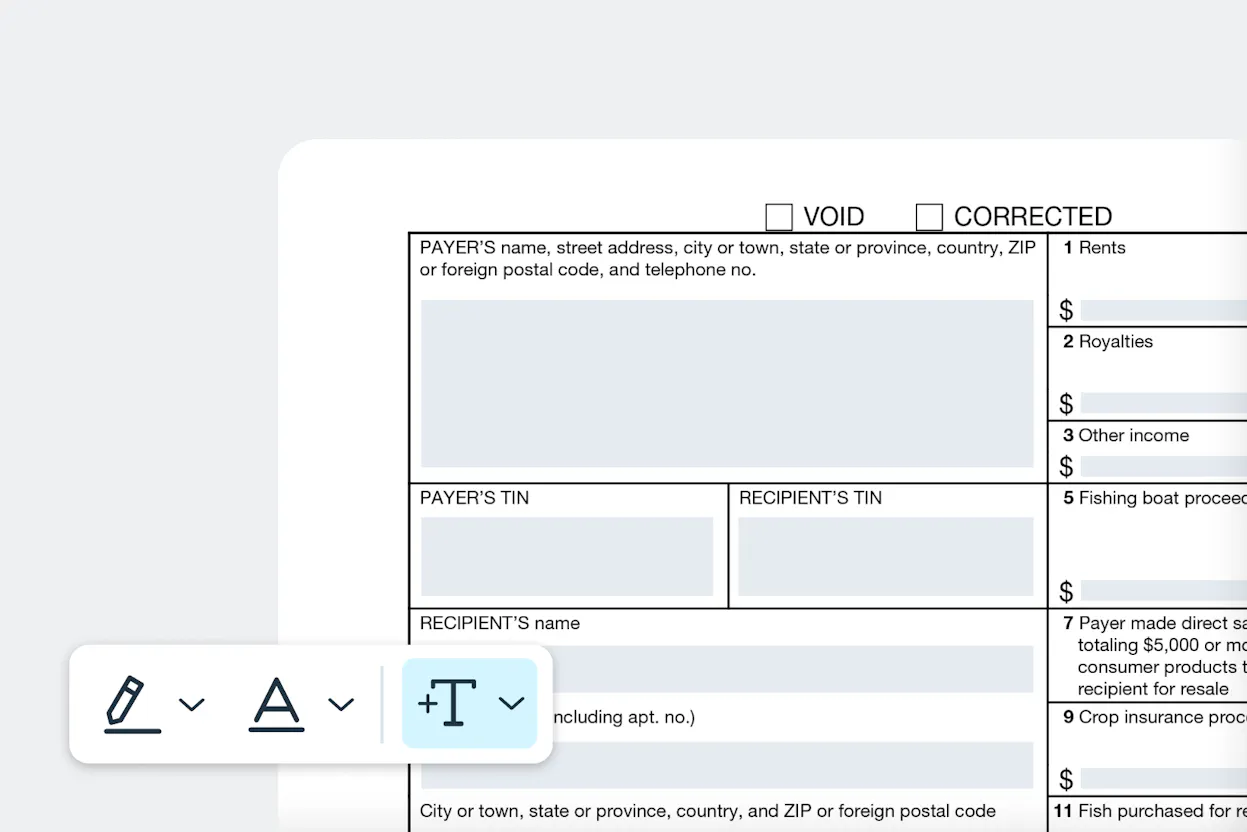 Form 1099 R Format How to fill out a 1099 form online | Lumin