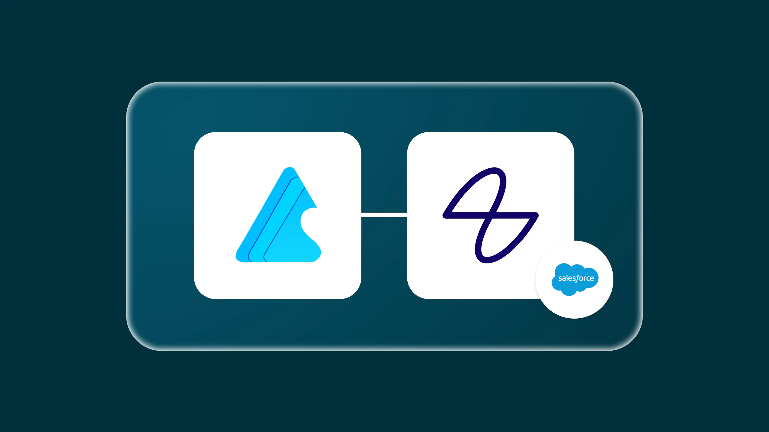 The Astrea and Lumin Sign for Salesforce logos, side by side
