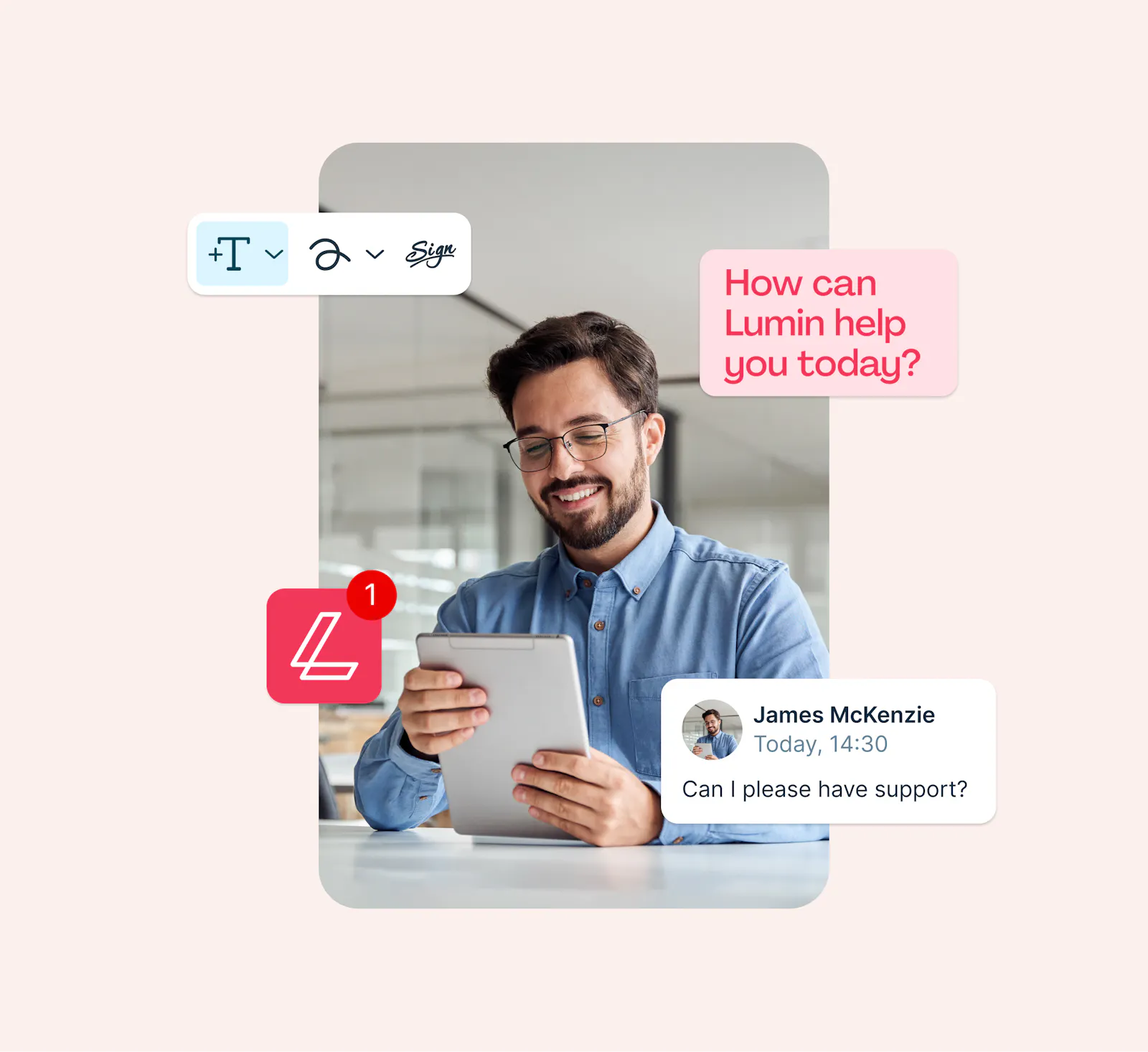 Welcome to<br>the Lumin<br>Help Center