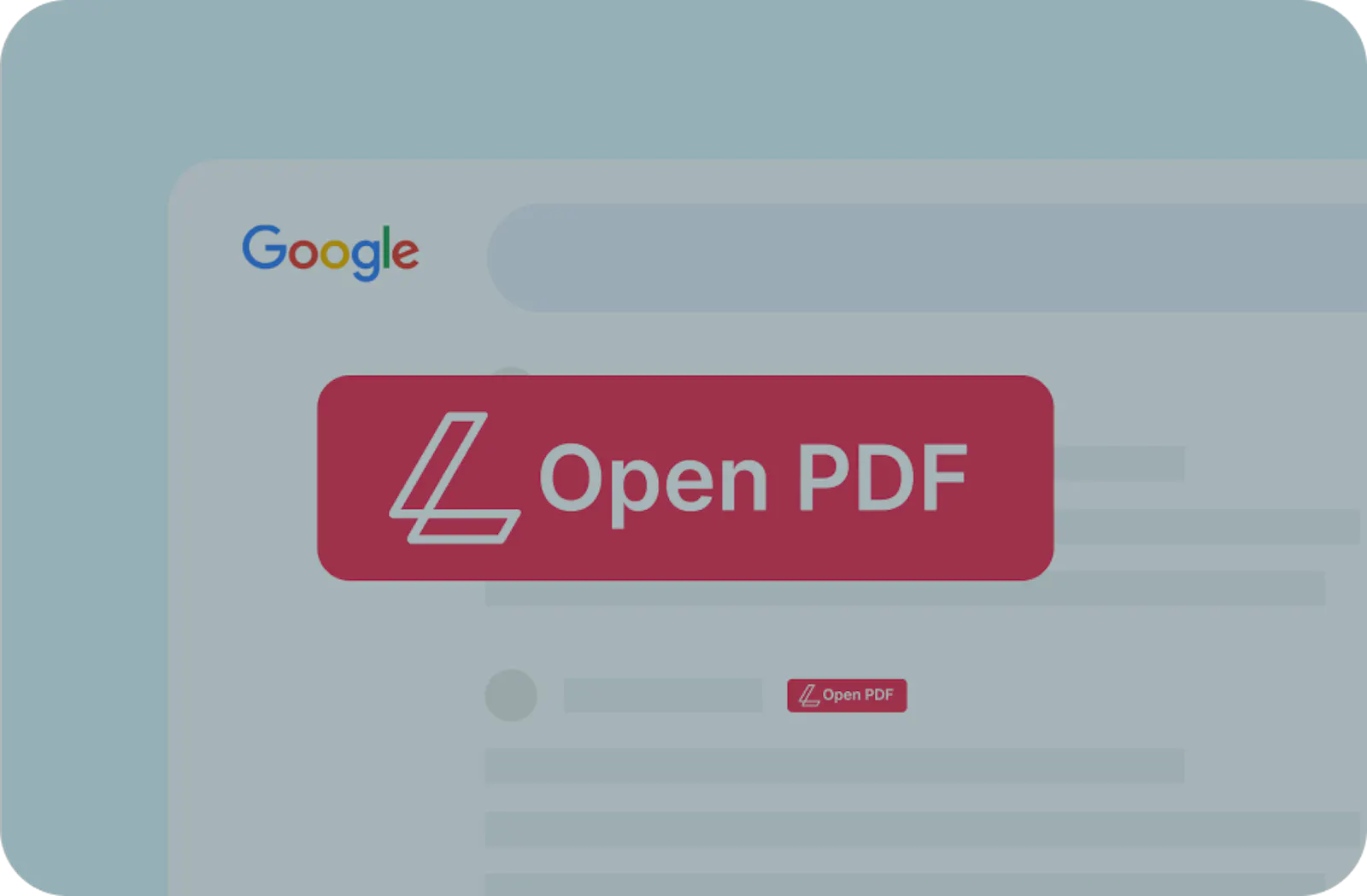 A graphic of a PDF being opening in Chrome.