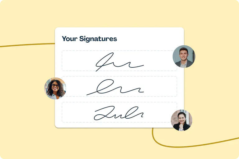 Faites signer toute l'équipe