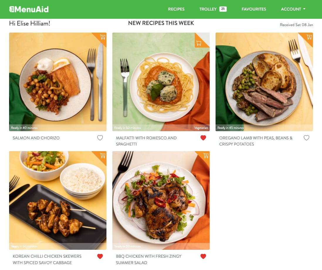 An inside look at the MenuAid platform.