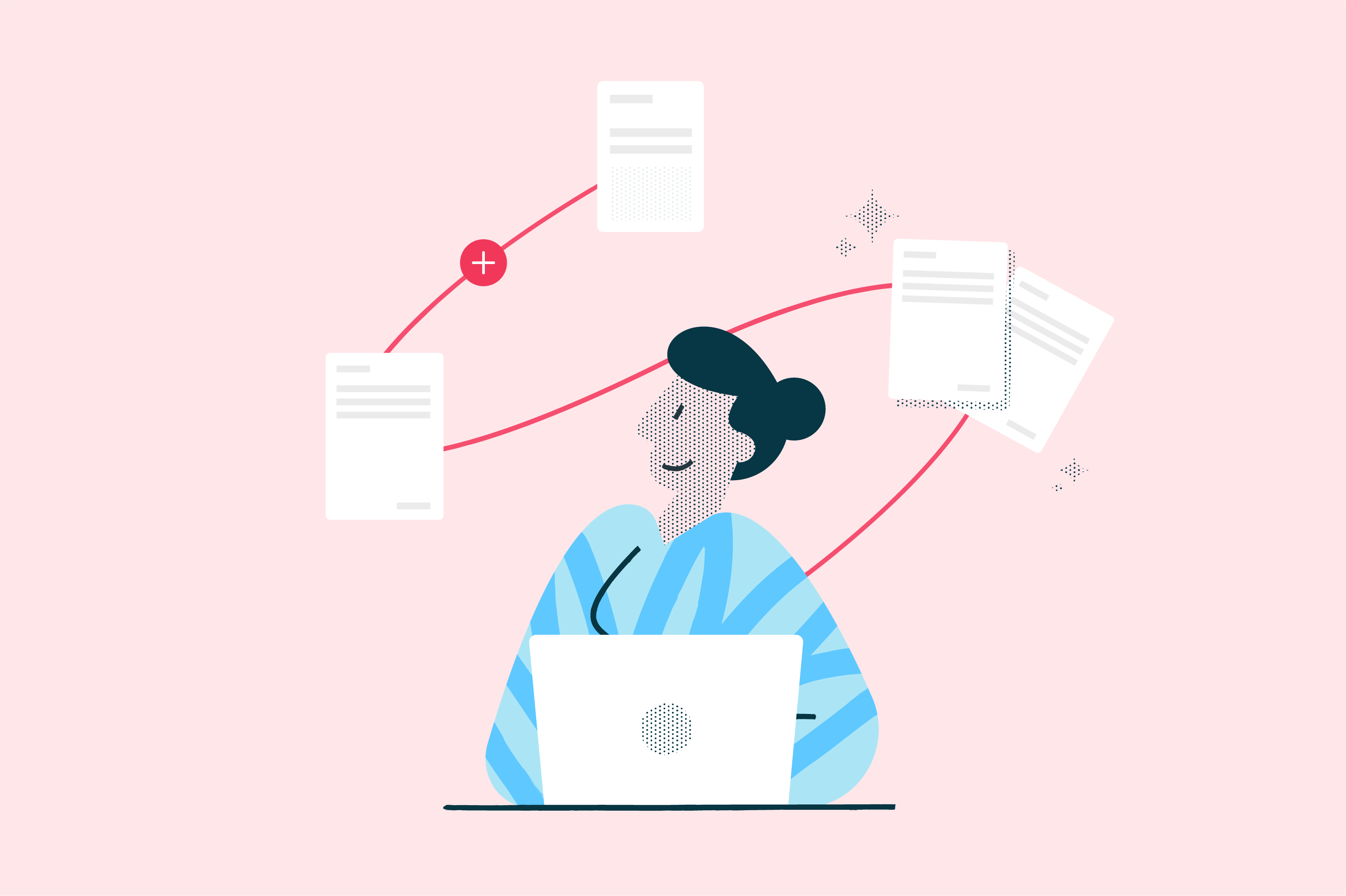 A person adding new pages to a PDF document