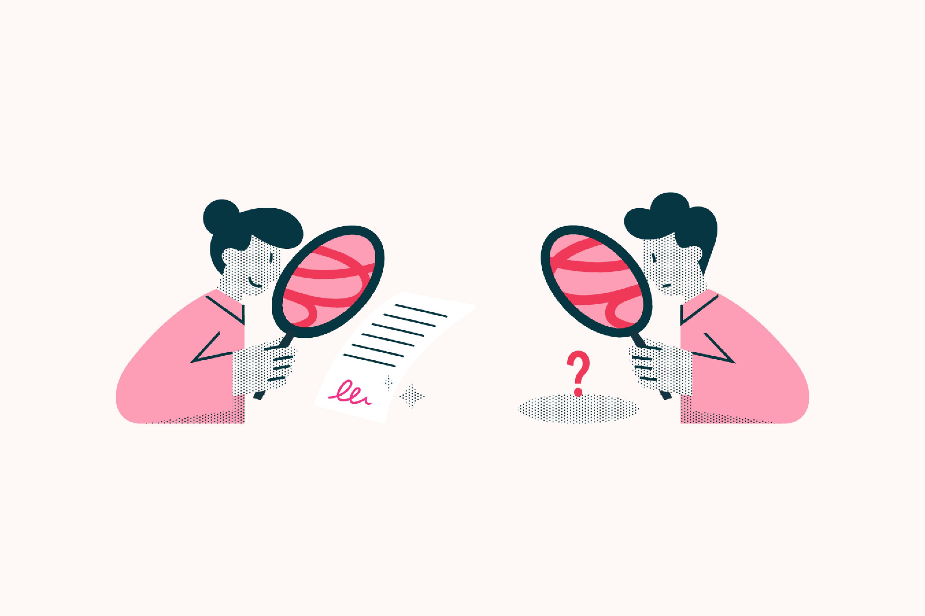 Two freelancers: One protected by their client contract, the other without a contract