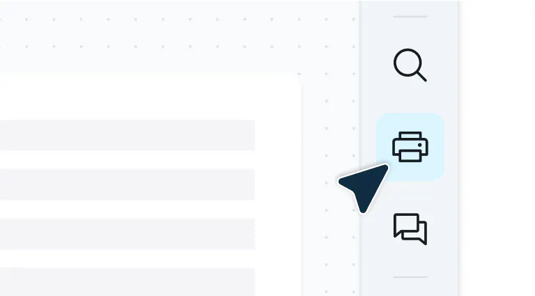 Cliquer sur le bouton 'Imprimer' dans Lumin