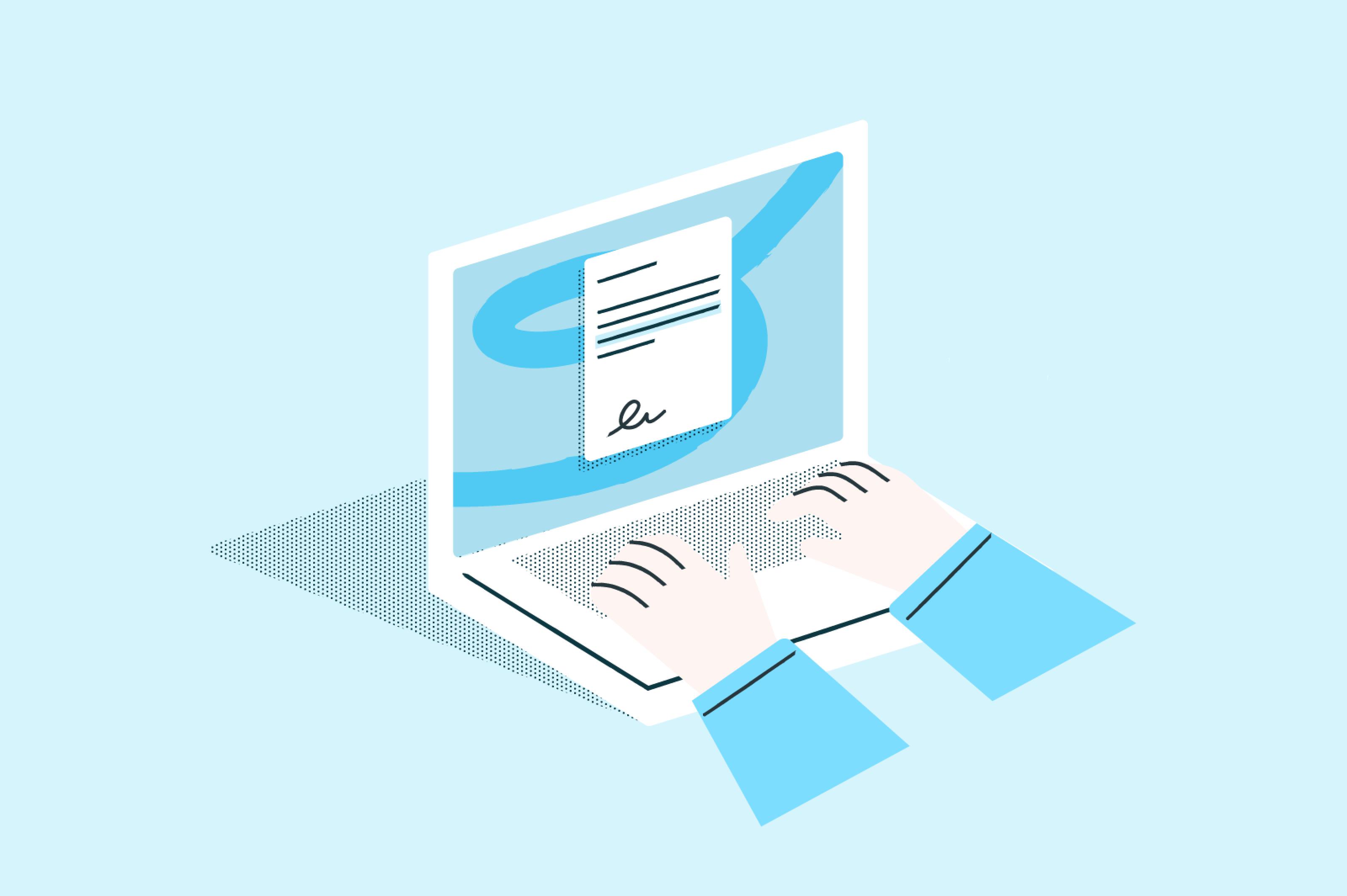 How to write on a PDF