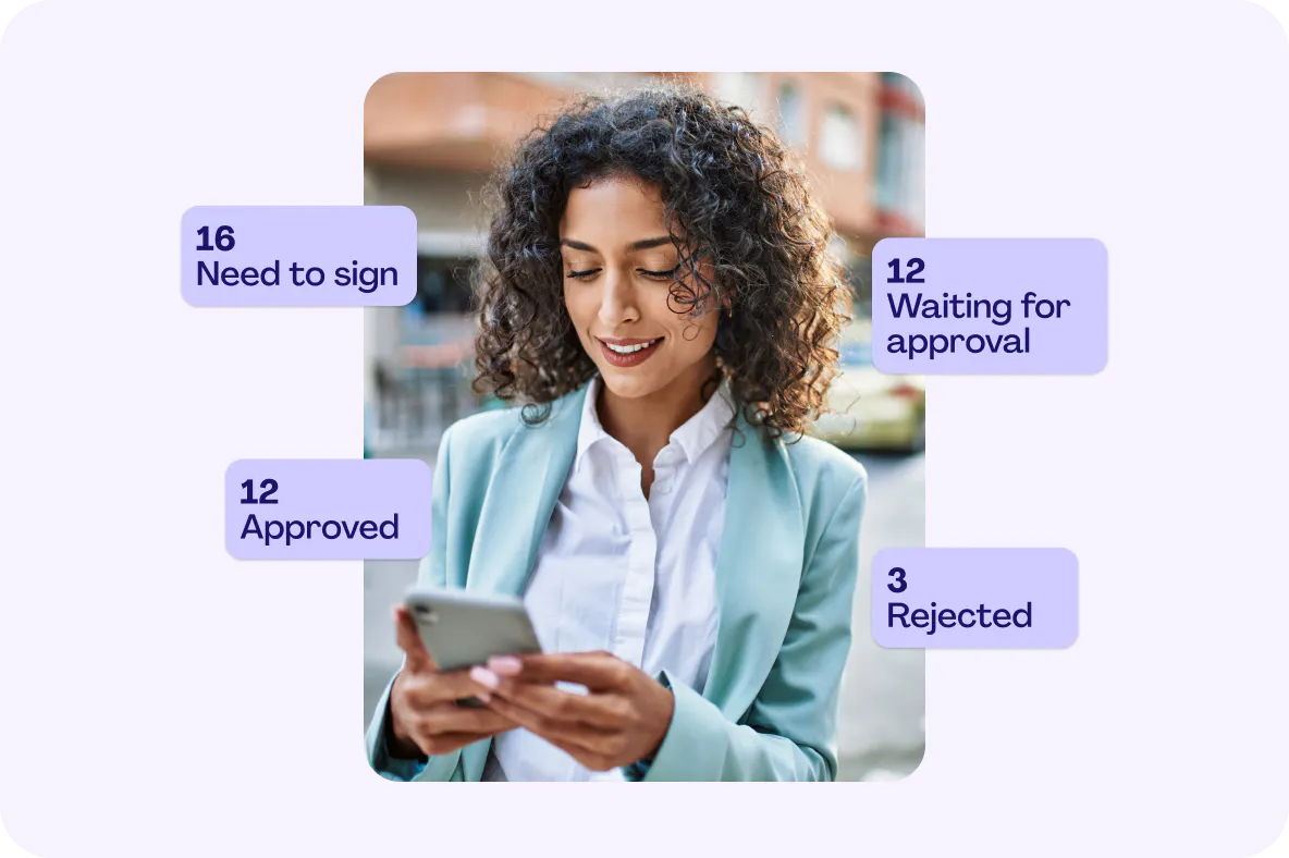 Real-time eSignature tracking