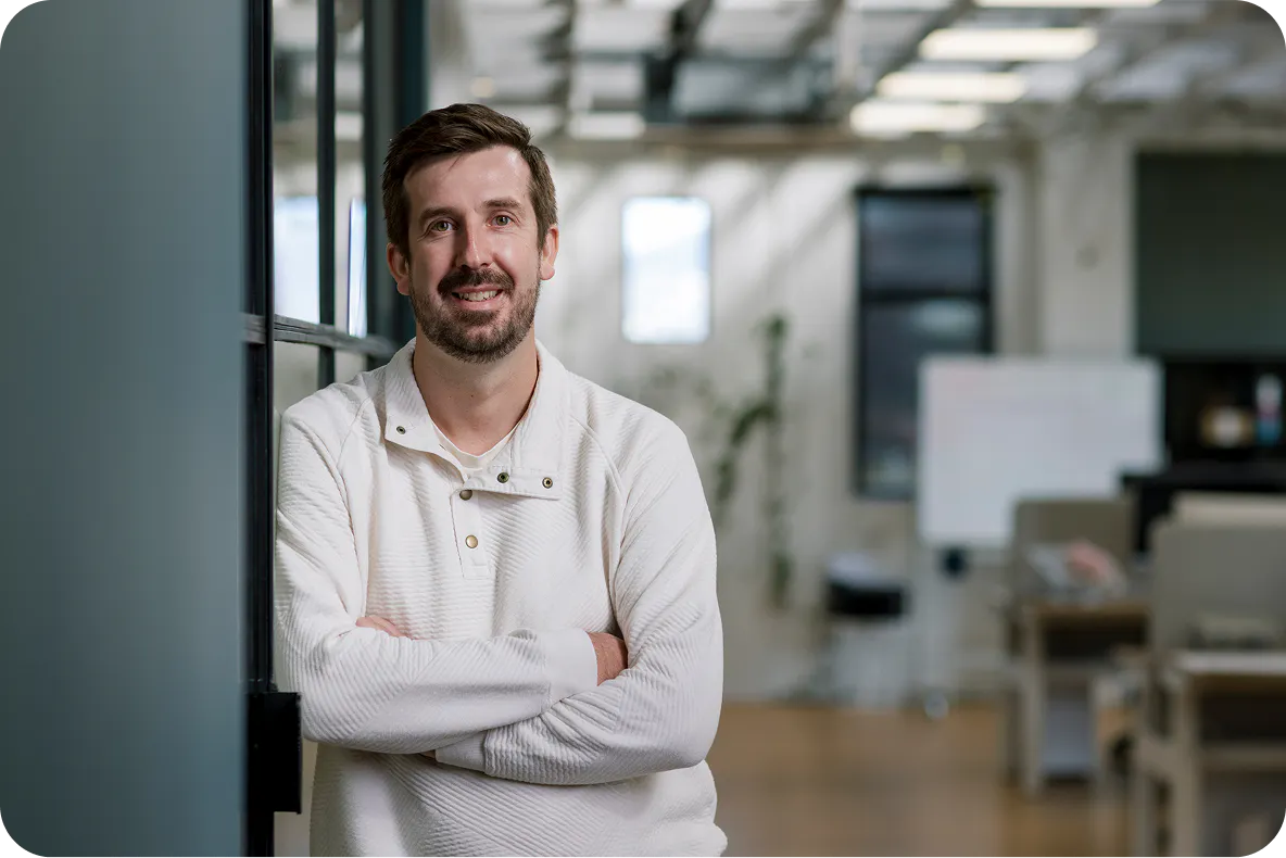 Portrait of Lumin CEO, Max