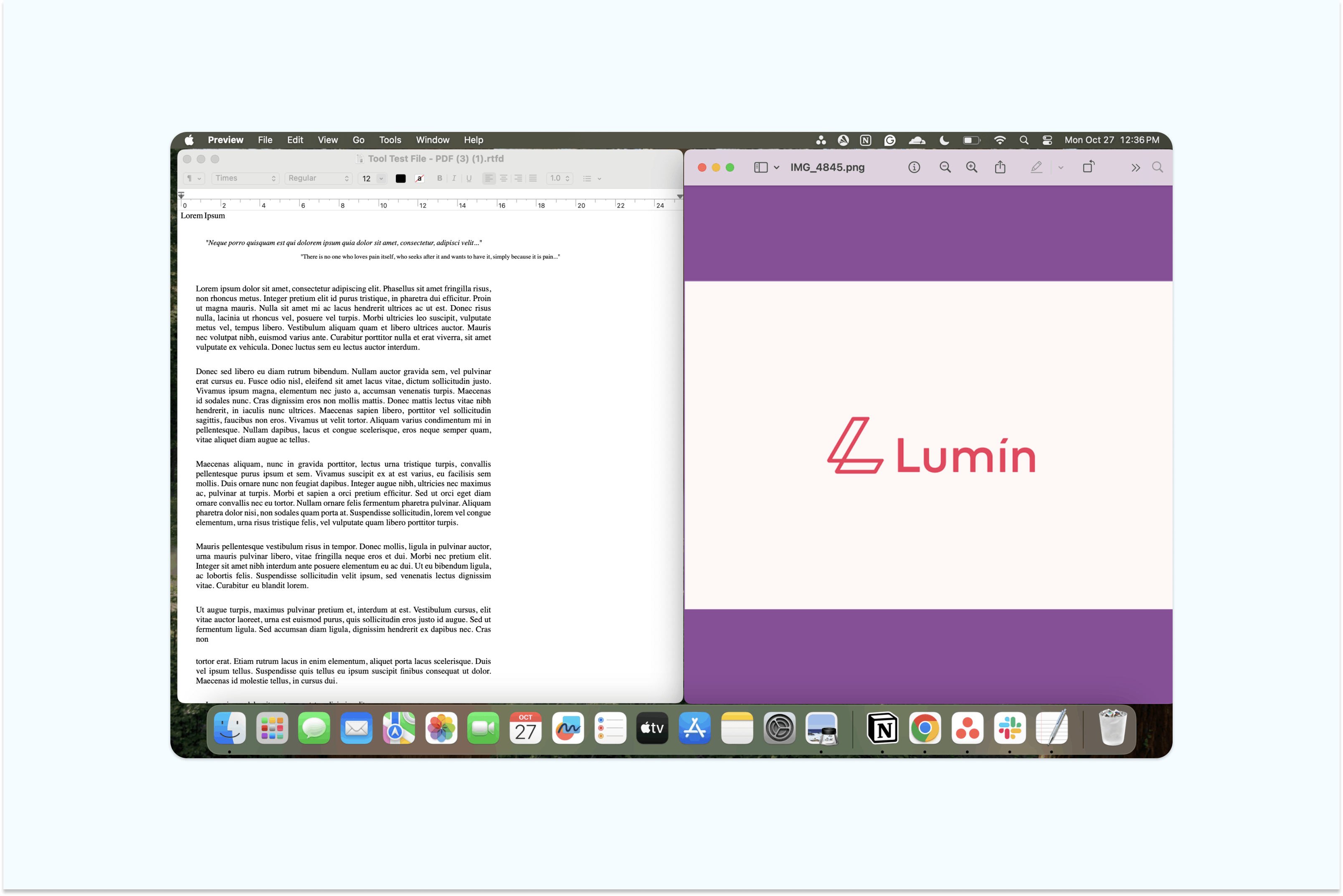 Inserting a picture into a PDF in Preview