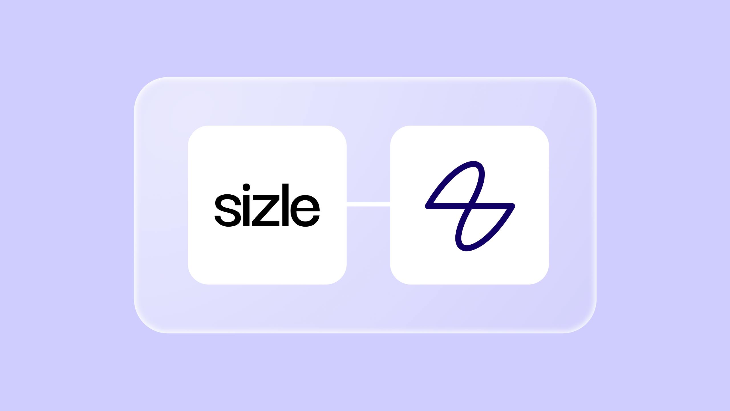 The Sizle and Lumin Sign logo side by side