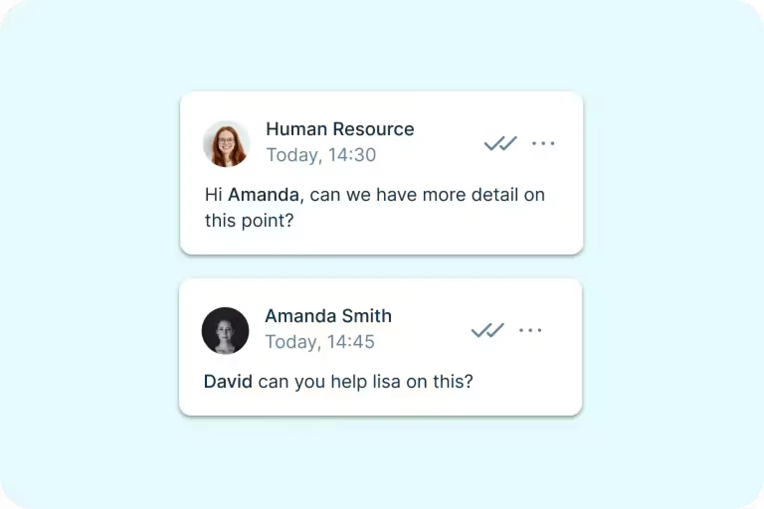 Image of people collaborating through comments 