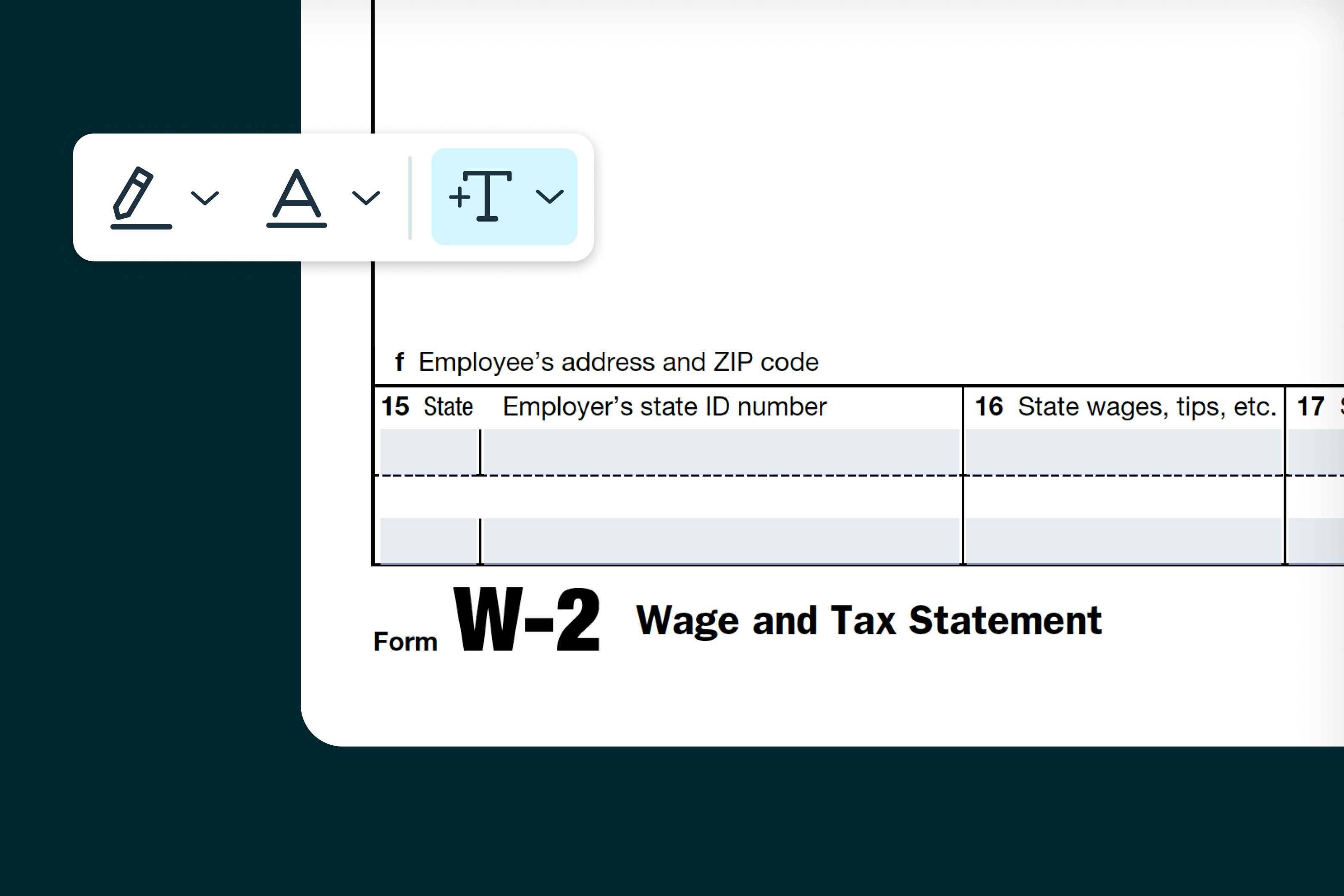 How to fill out a W-2 form