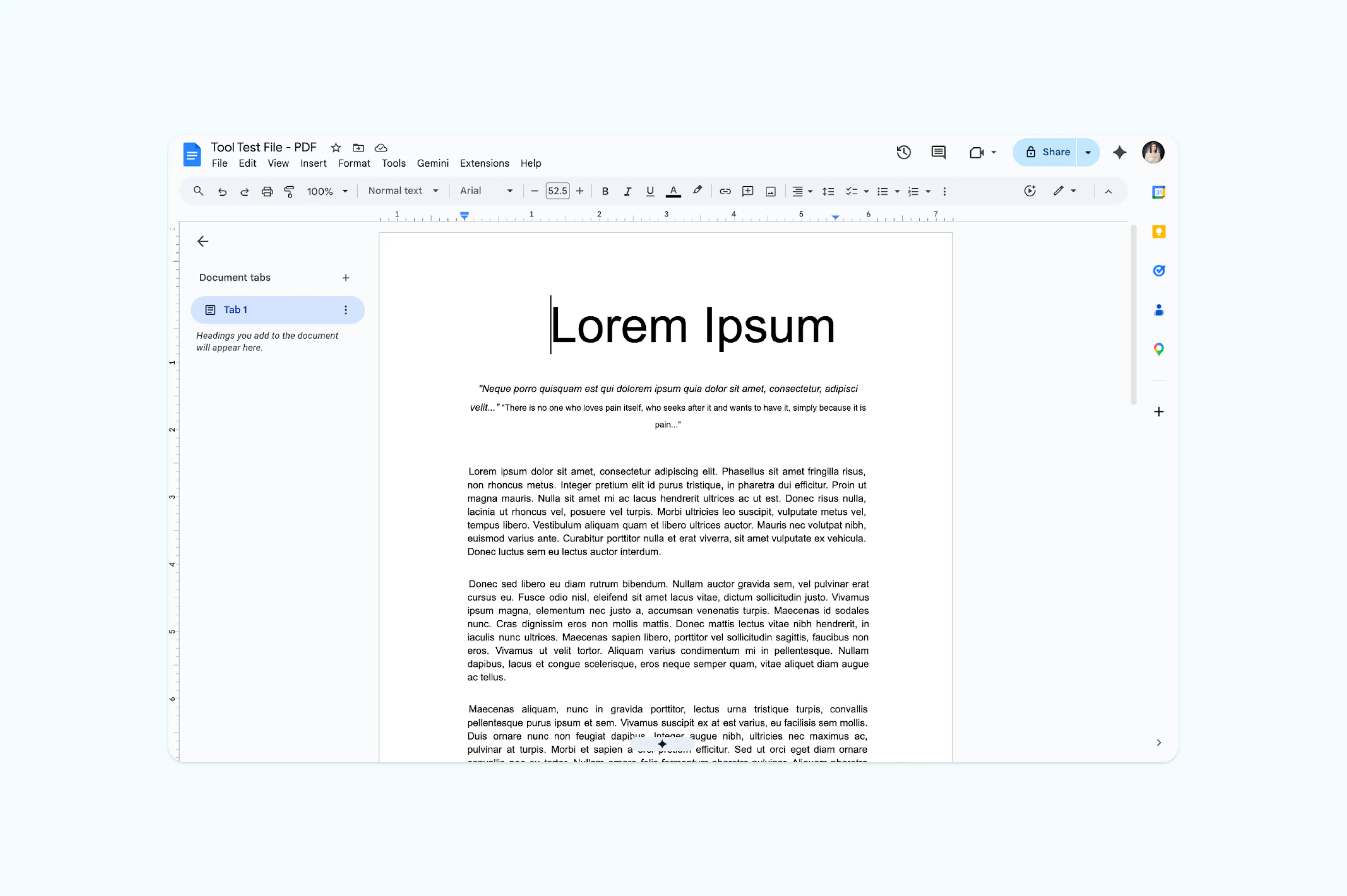 Printing a protected document on Google Docs