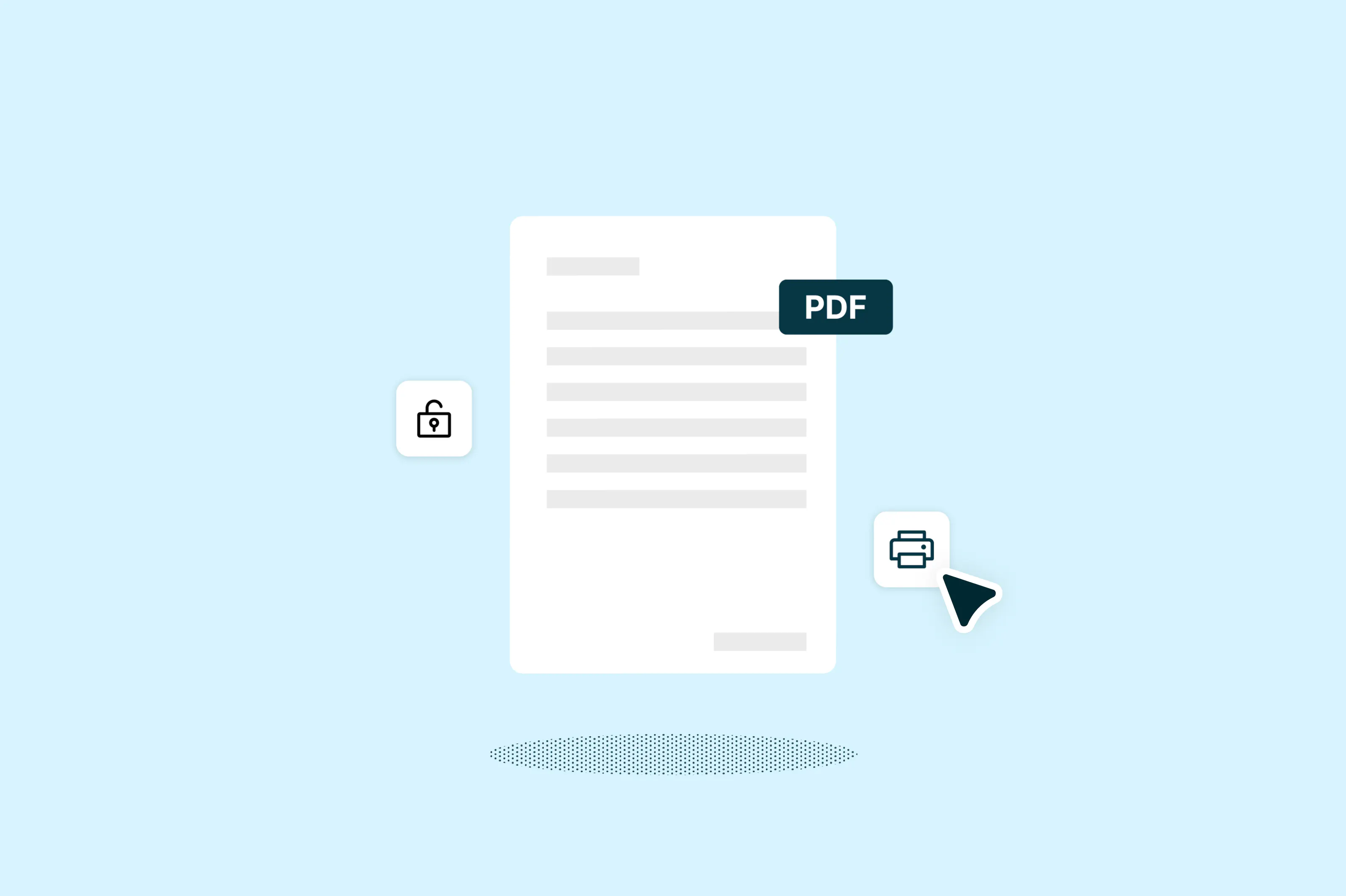 Printing a Protected PDF