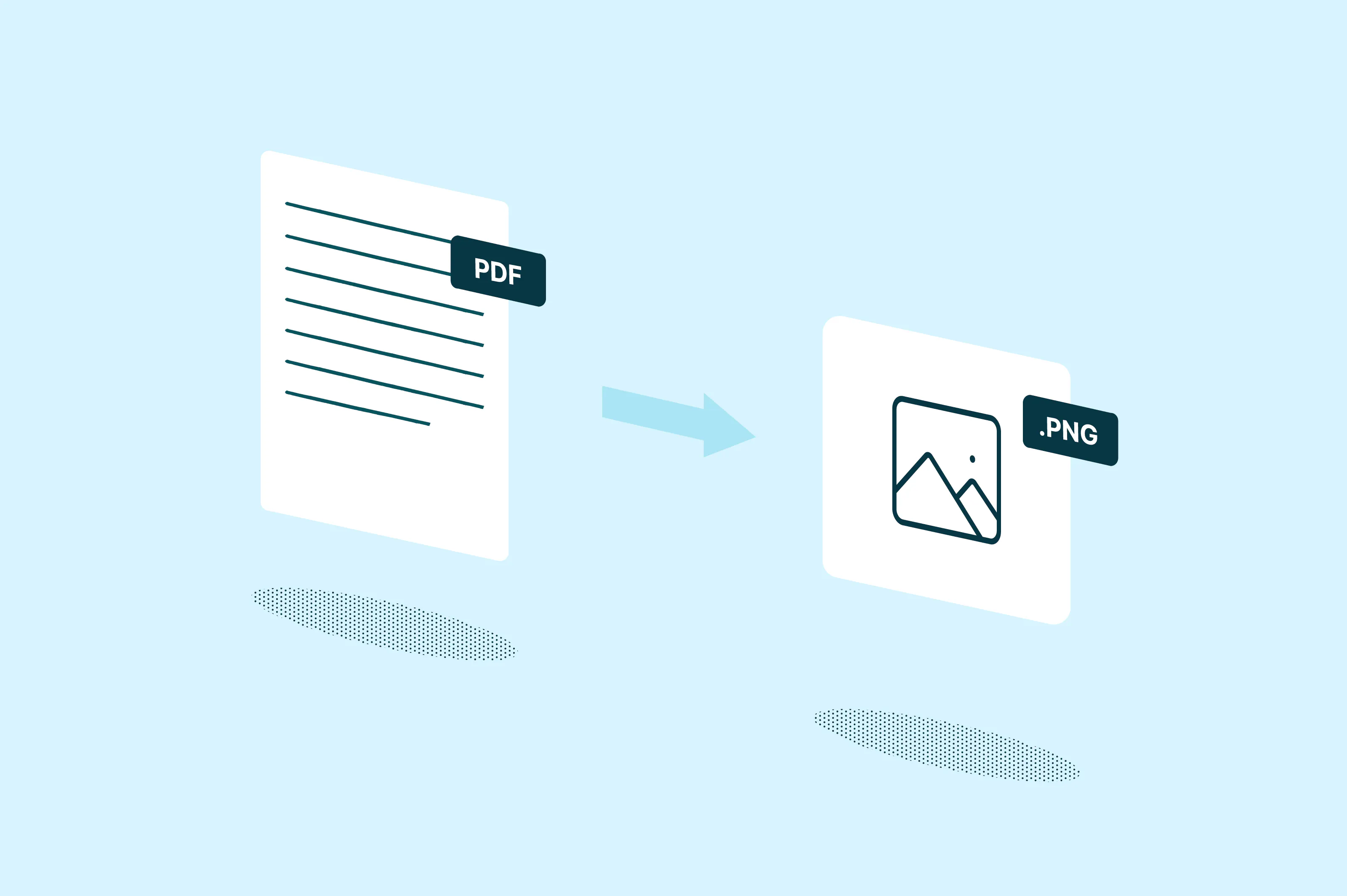 PDF being converted to PNG