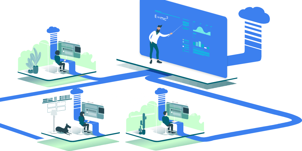 Student projects are still important: how to keep collaboration effective, like there's no COVID-19?