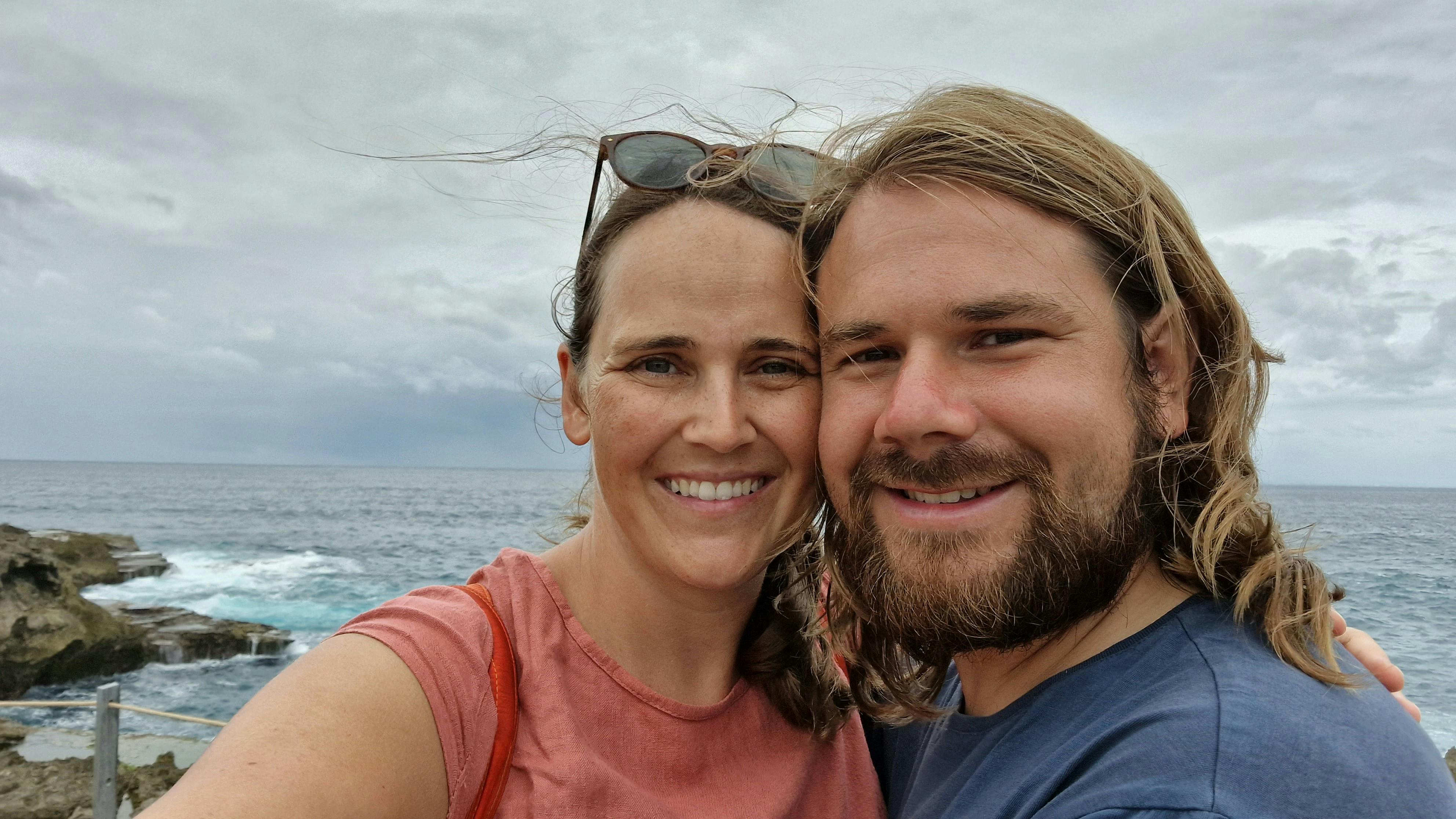 Lukas und Nathalie in Bali