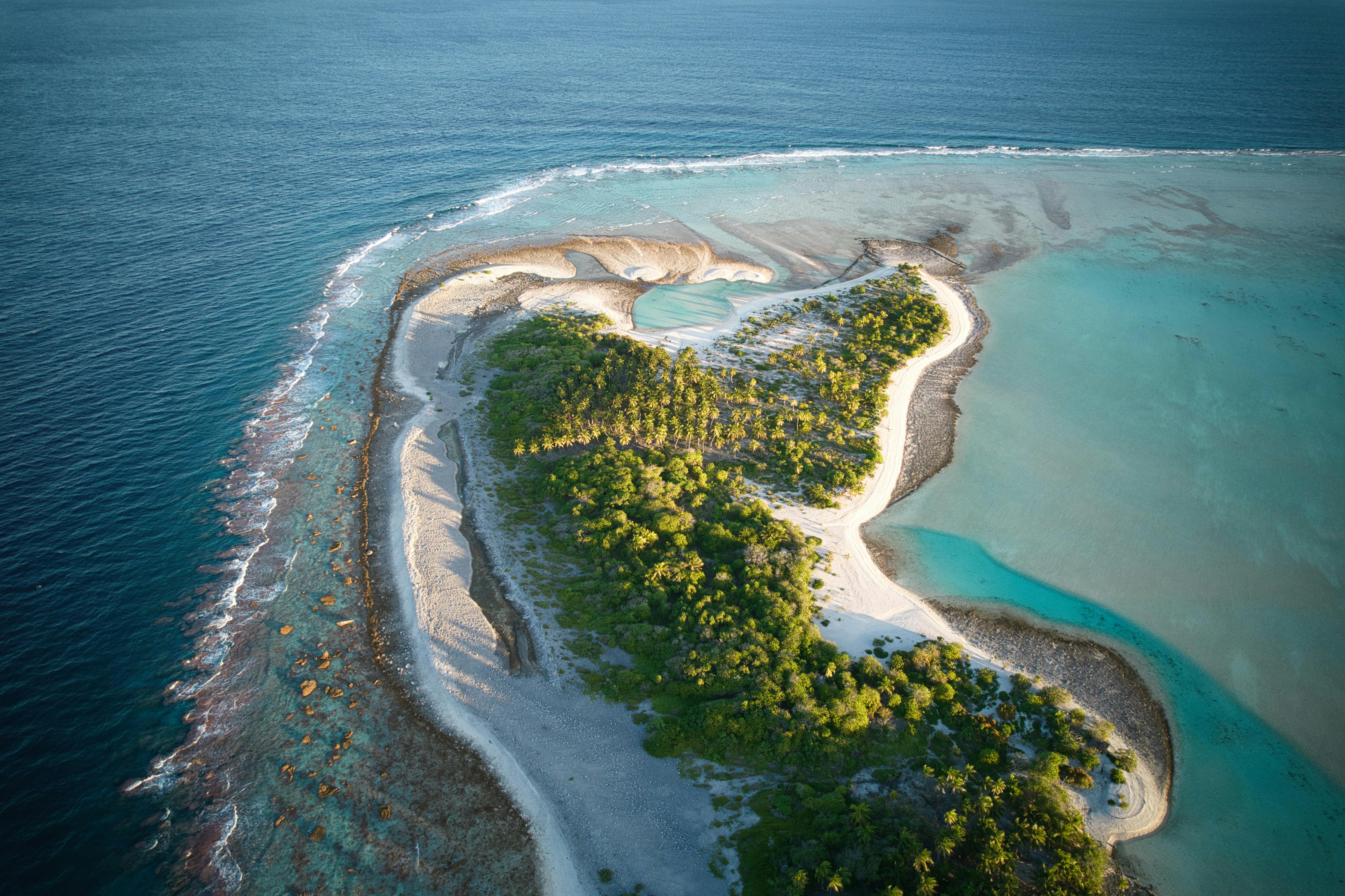 tuamotus Dronenaufname