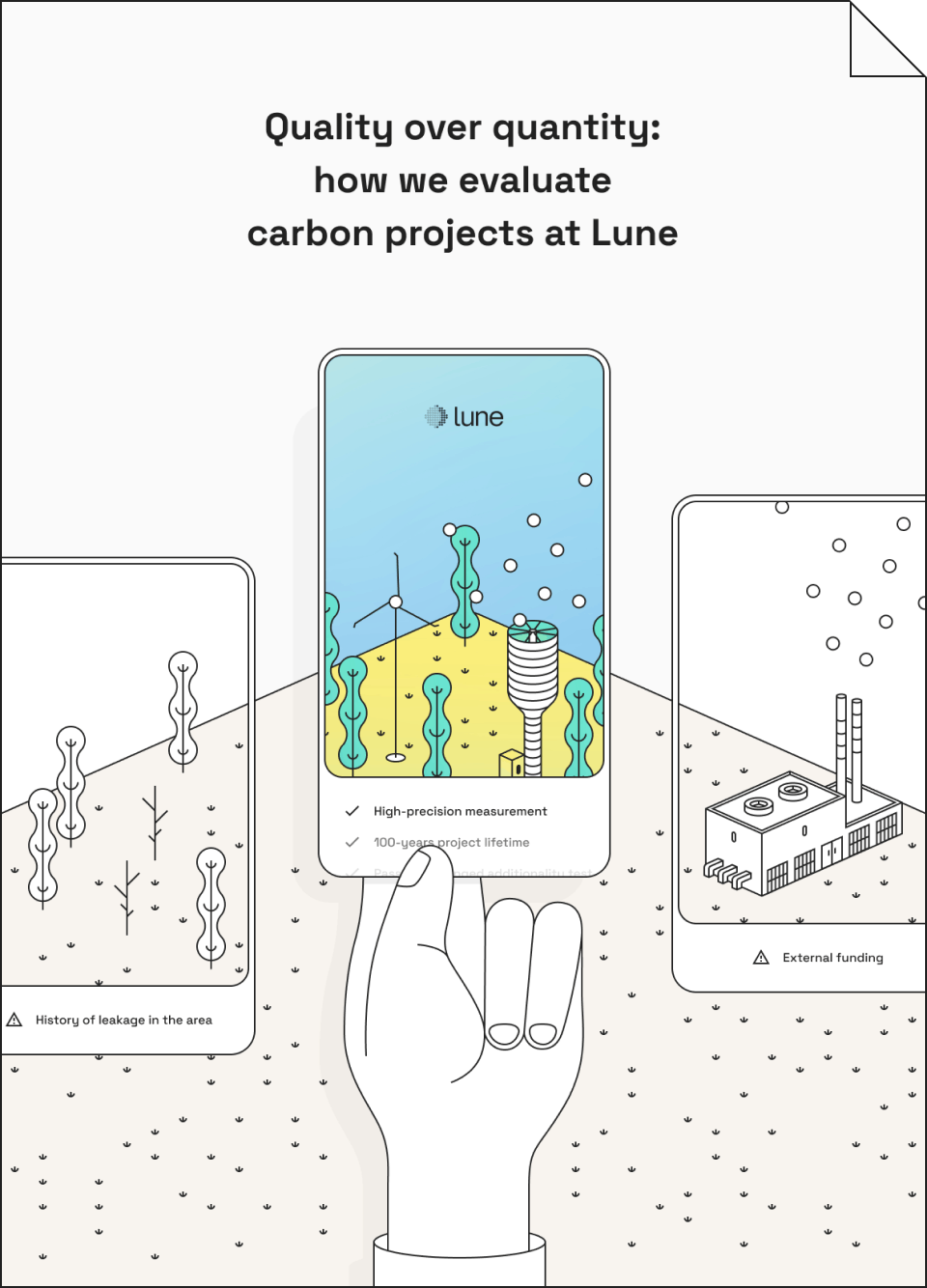 Quality over quantity: how we evaluate climate projects at Lune