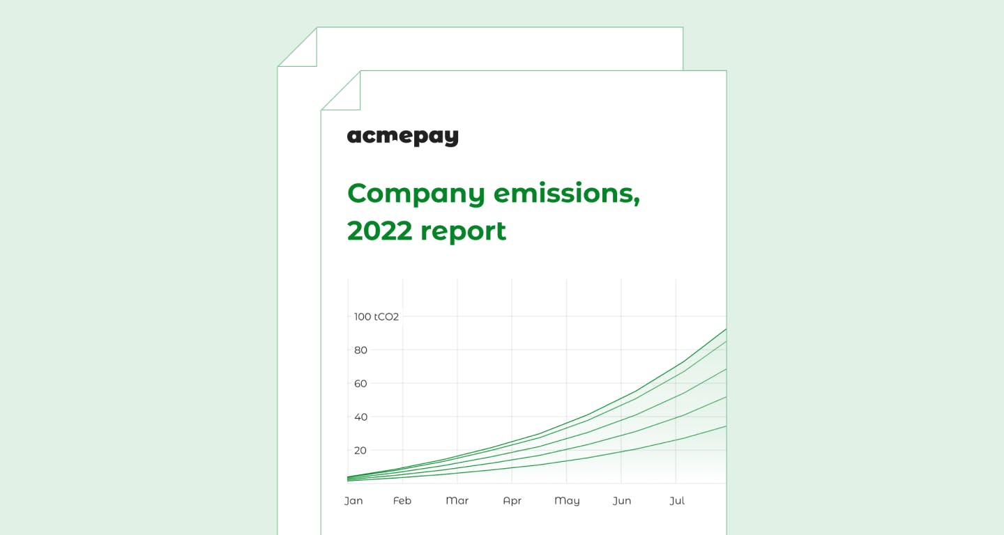 acmepay Company Emissions 2022 report