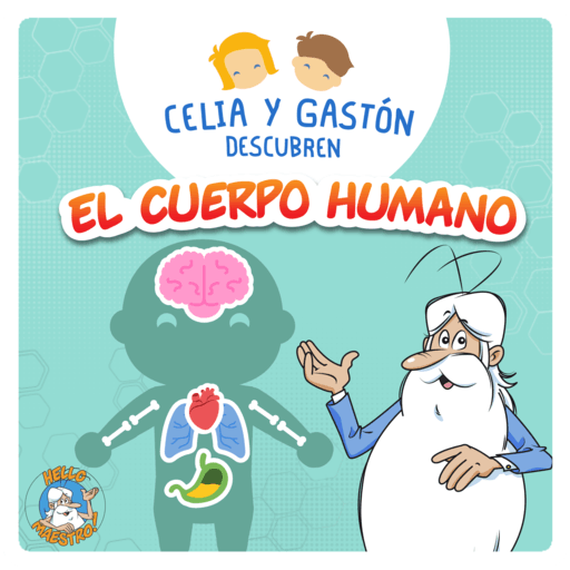 Celia y Gastón descubren el cuerpo humano