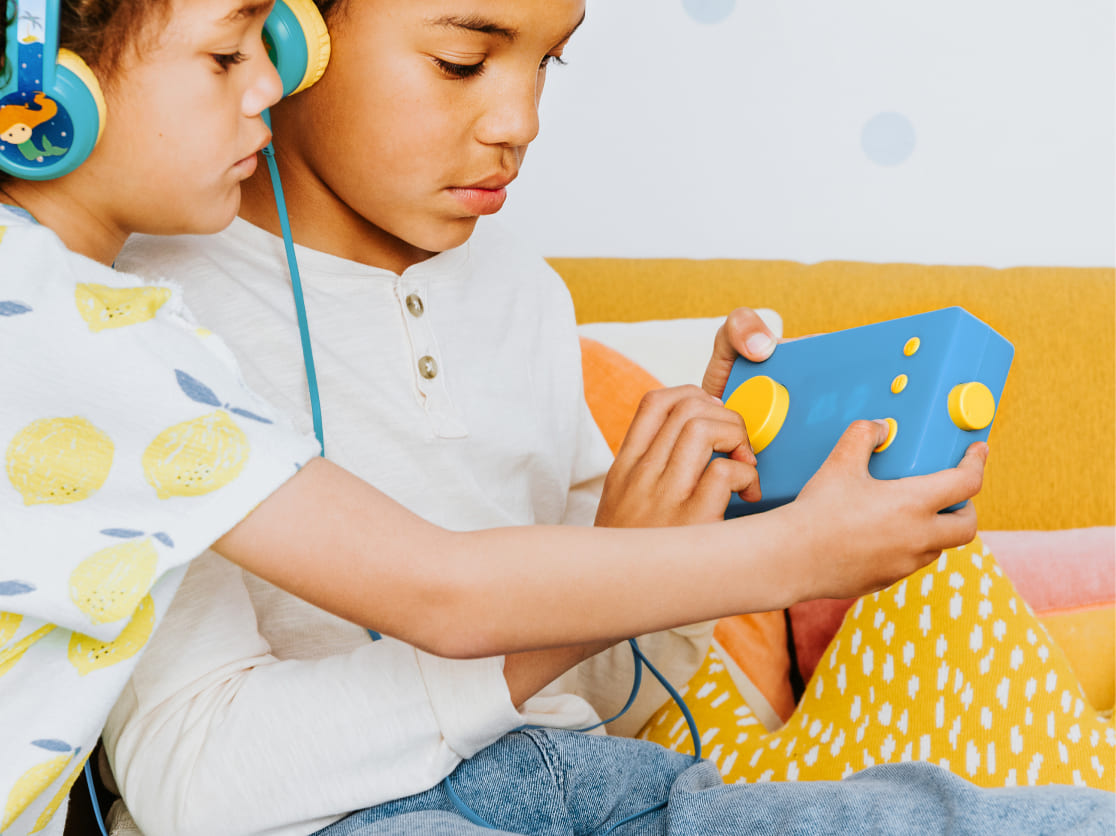 Ma Fabrique a Histoires Bleue des 3 ans - Boite a histoires fabriquee en France (Lunii) - Image 3