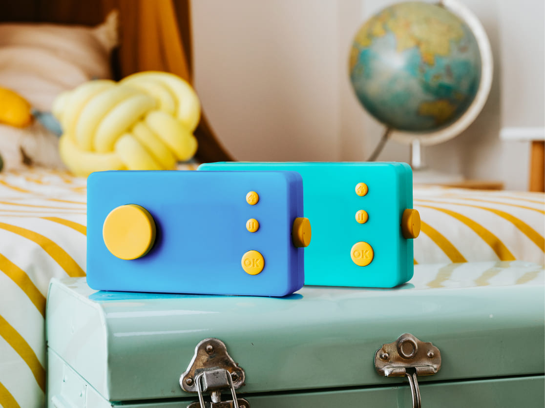 Ma Fabrique a Histoires Bleue des 3 ans - Boite a histoires fabriquee en France (Lunii) - Image 4