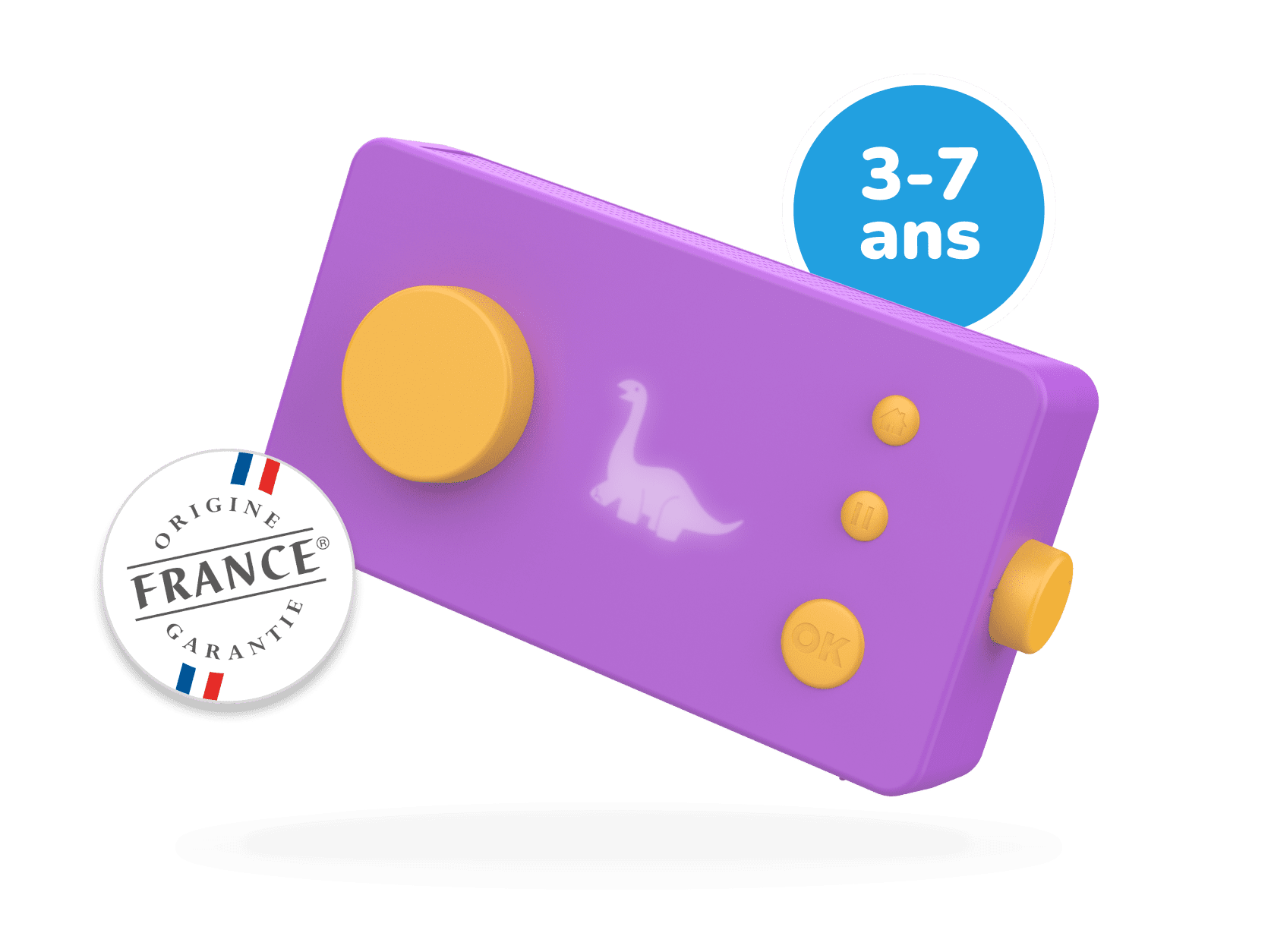 .Ma Fabrique a Histoires Violette des 3 ans - Boite a histoires fabriquee en France (Lunii) - Image 5