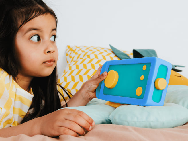 Coque Officielle Bleue - Ma Fabrique a Histoires (Lunii) - Image 3