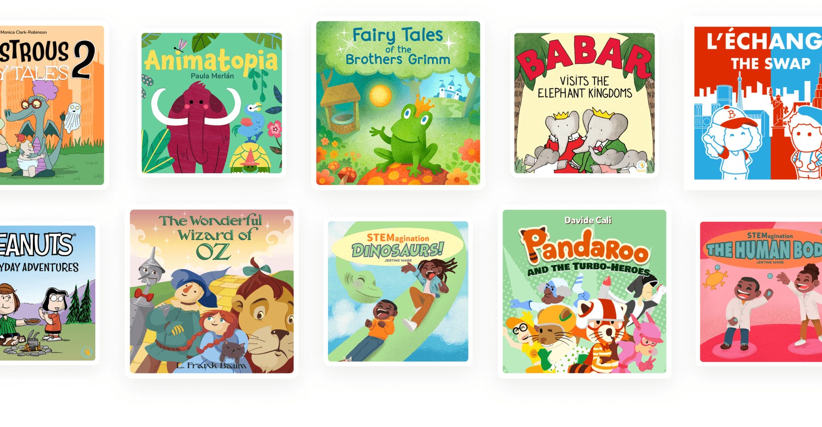 Discover our interactive audiobooks
