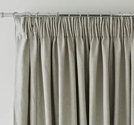 Deep Pencil Pleat Header