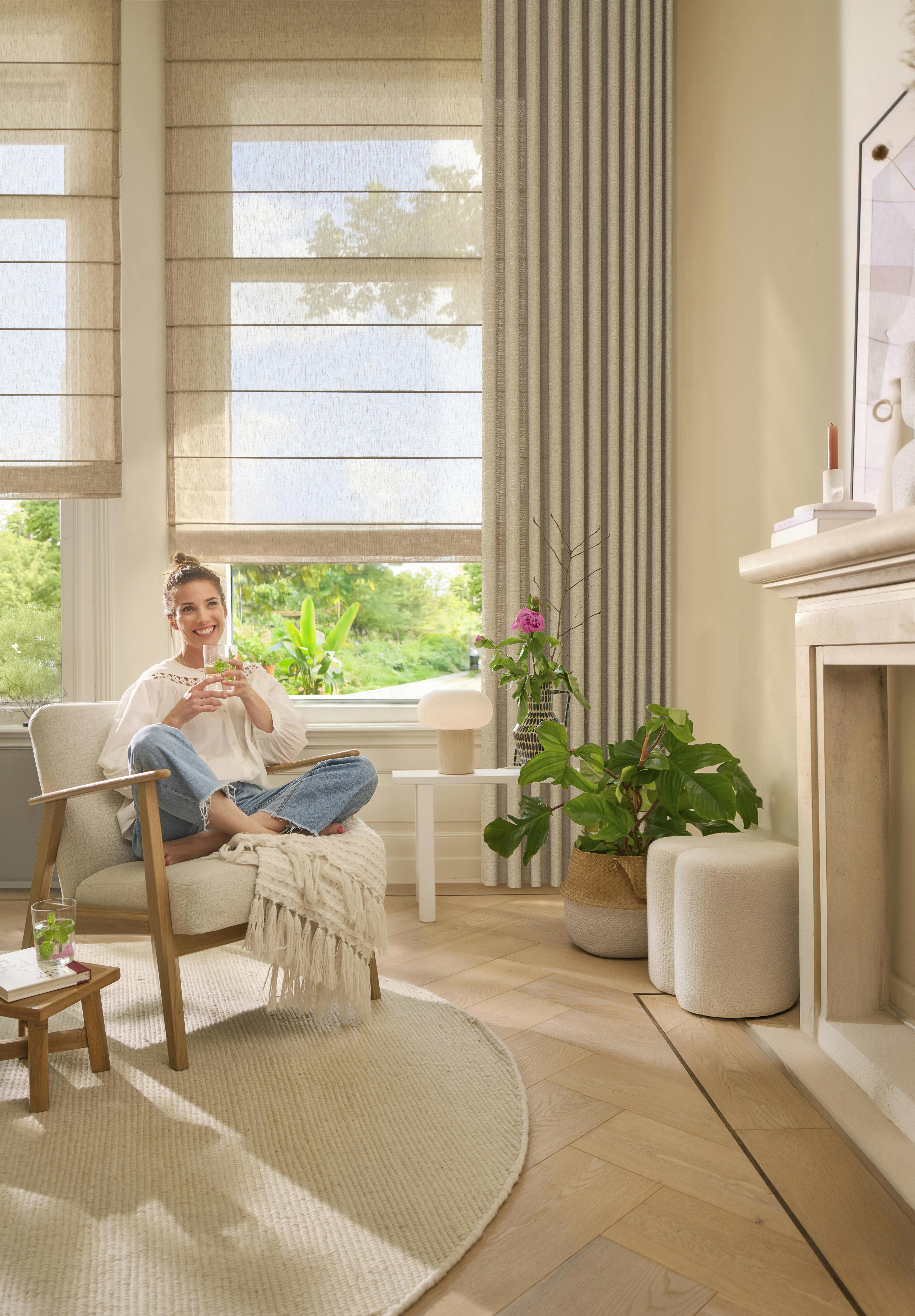 Nieuwe collectie Luxaflex® vouwgordijnen - Sfeerbeeld van Luxaflex®