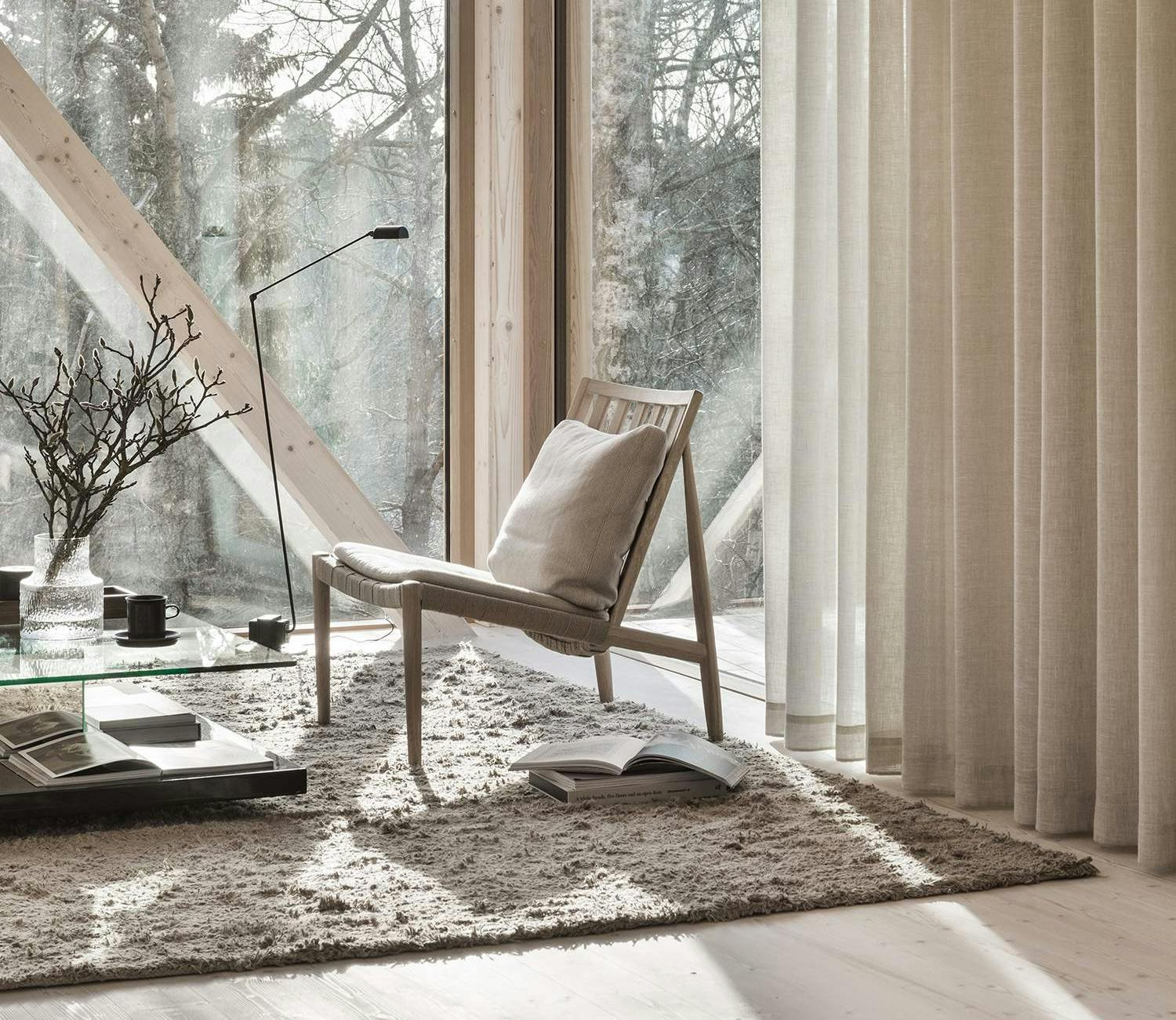 Hållbar inredning med gardinkollektionen Sea