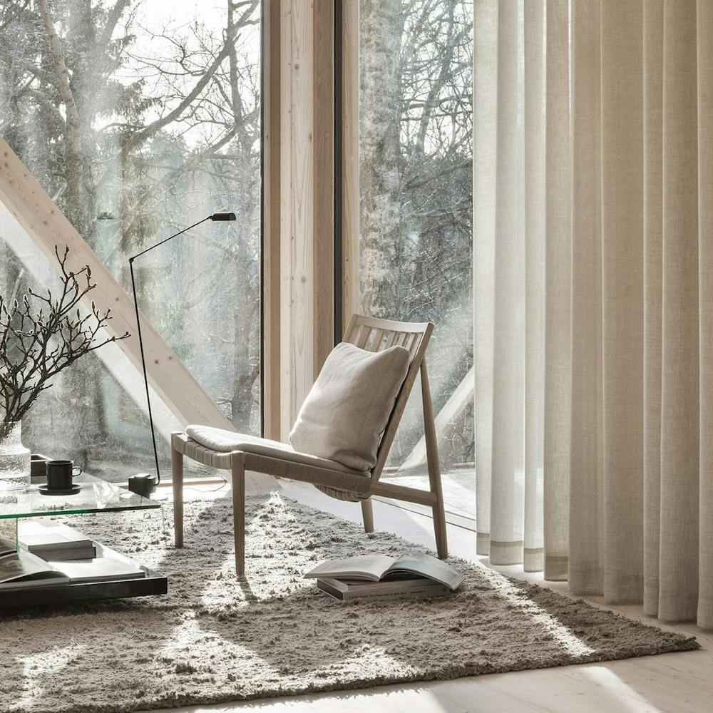 Hållbar inredning med gardinkollektionen Sea