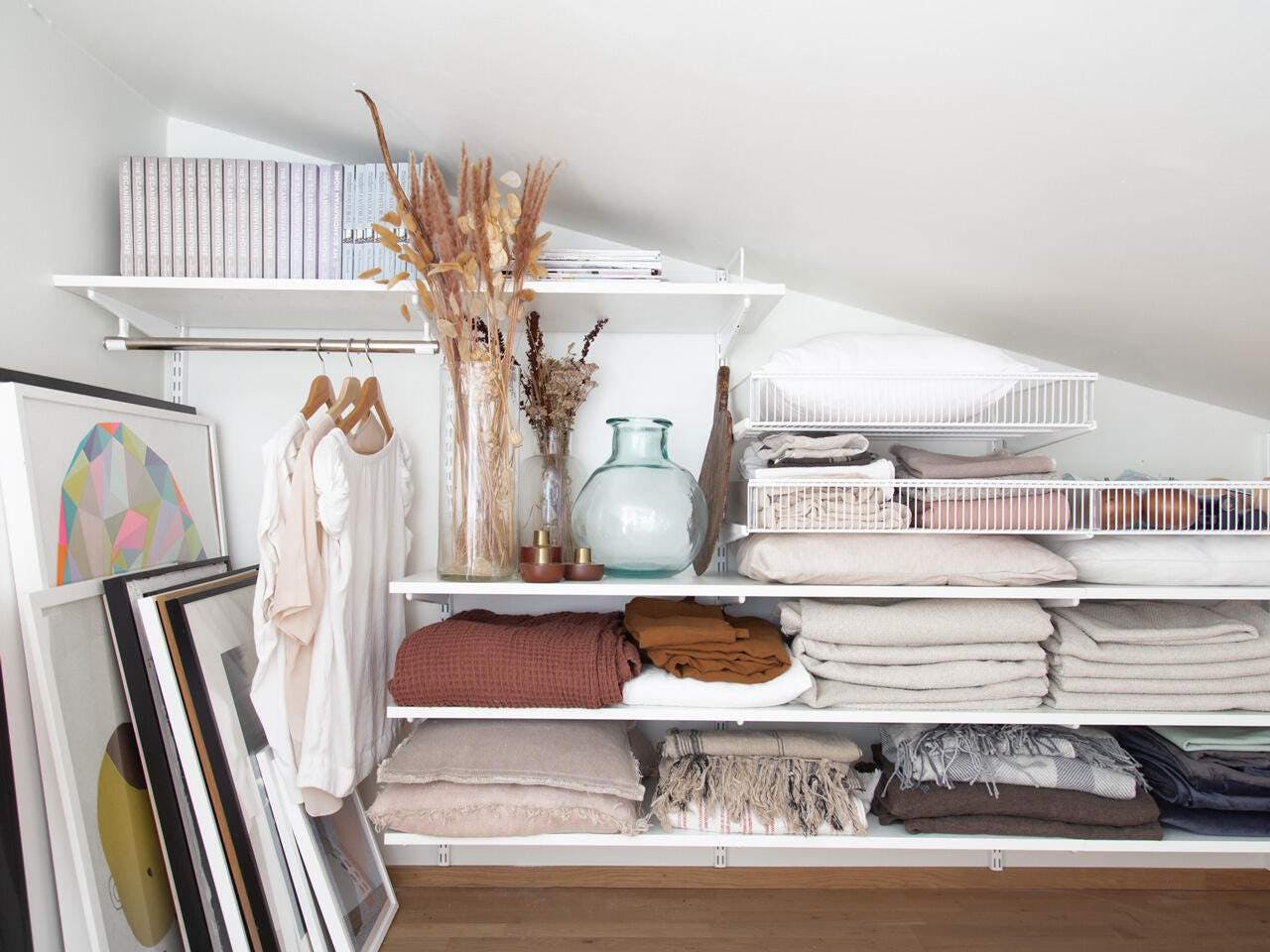 Organiserad förvaring. Bildkälla: Elfa