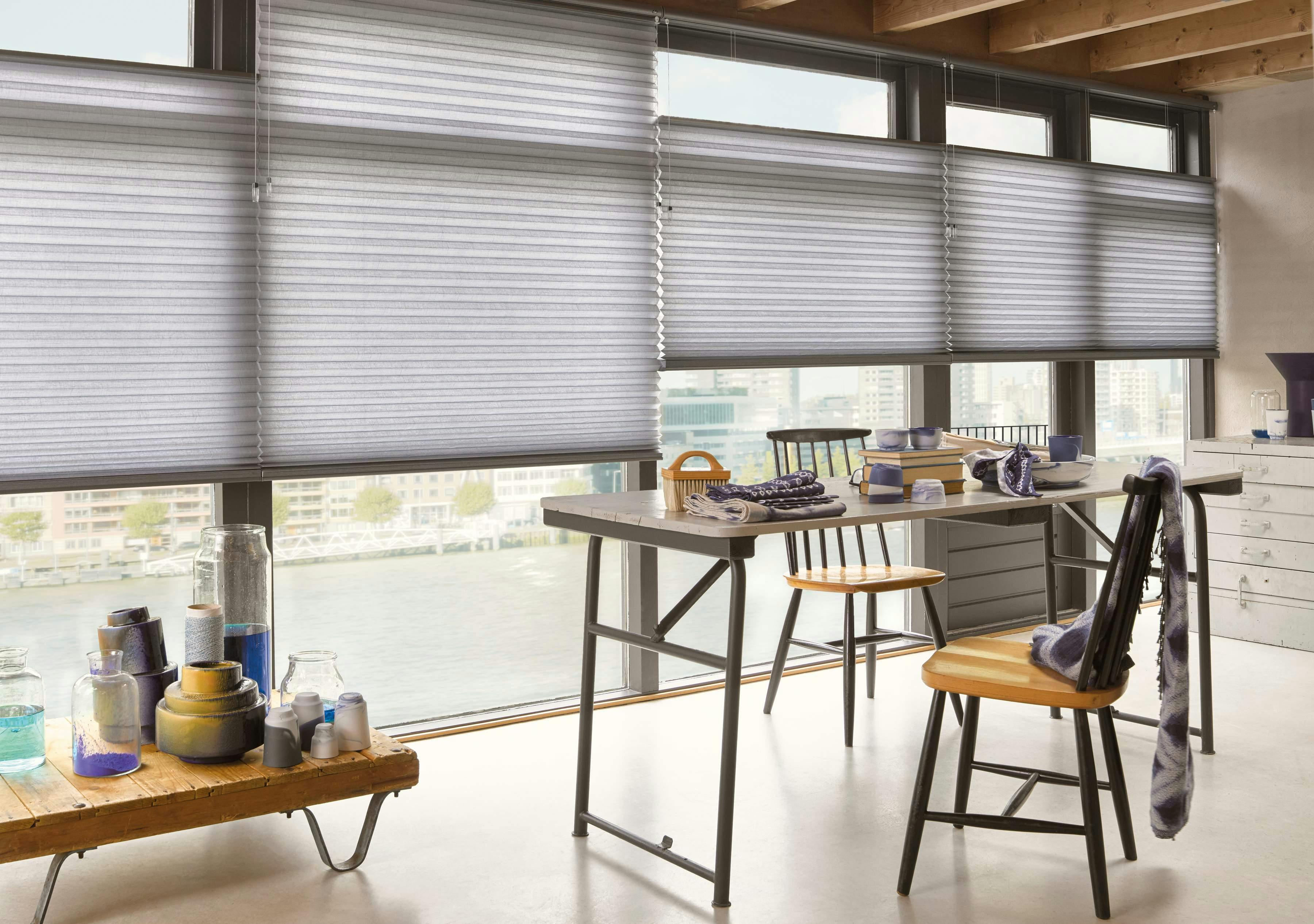 Flexibla Duette® gardiner med modell Top Down/Bottom Up