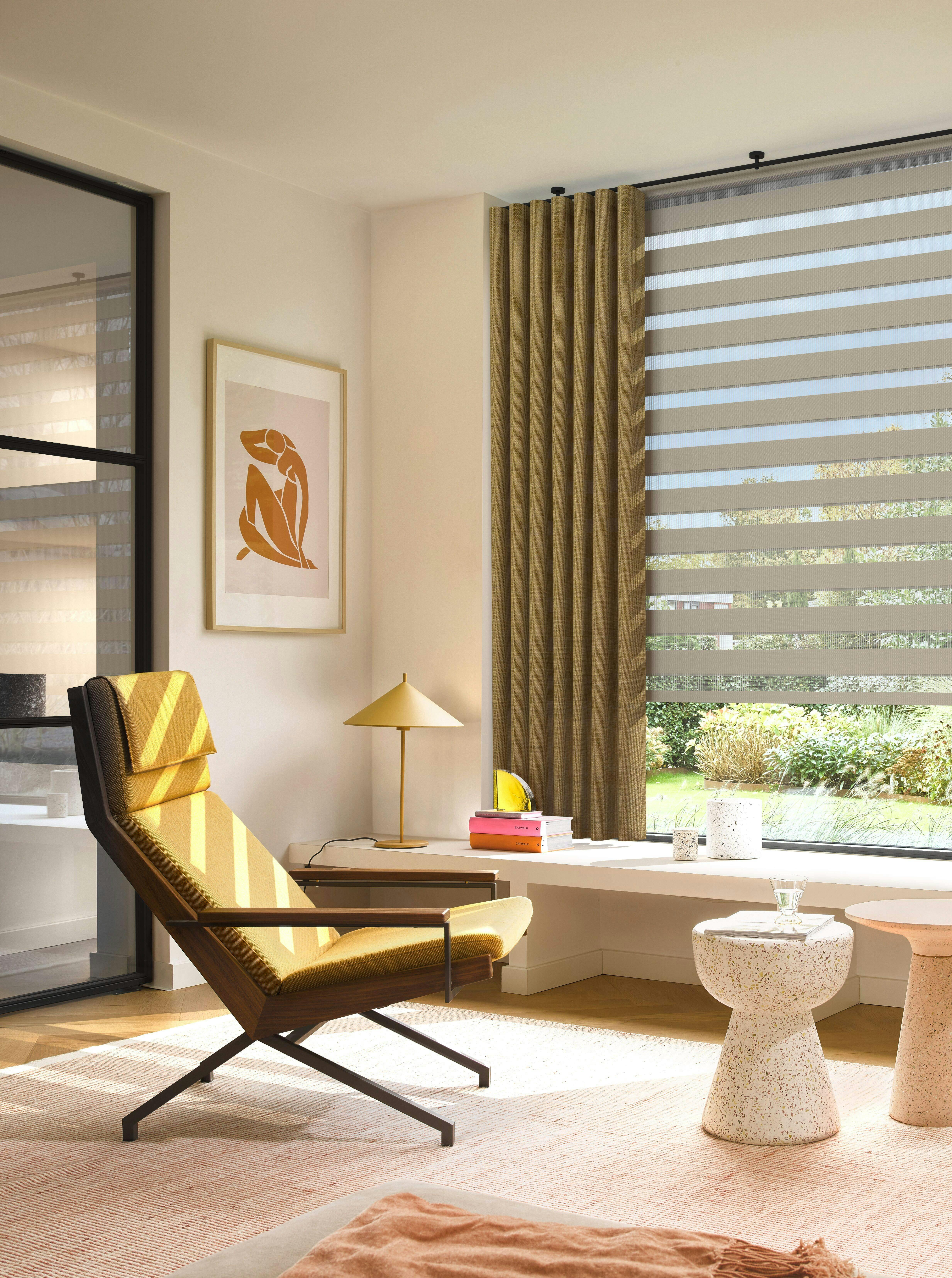 Gordijnen en Duo rolgordijnen van Luxaflex®