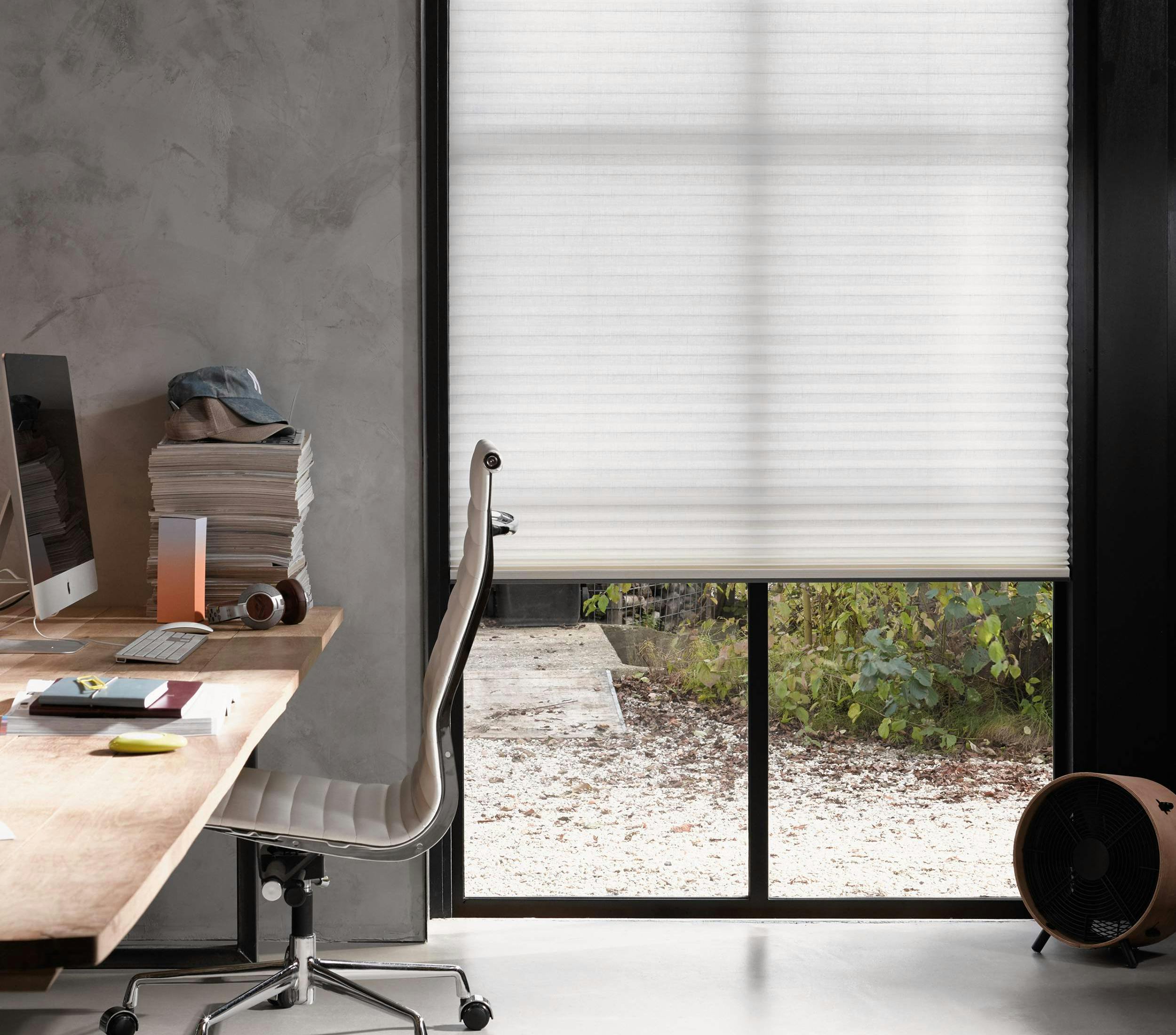 Motoriseret Duette® gardin, model Top Down/Bottom Up