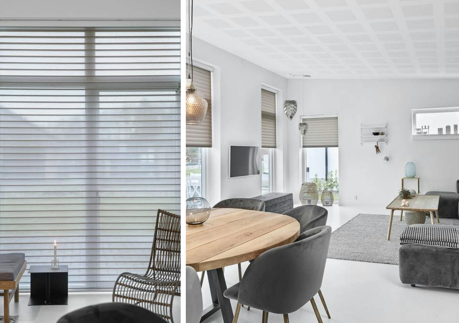 Silhouette® gardiner i forskellige størrelser, hjemme hos Ane Louise