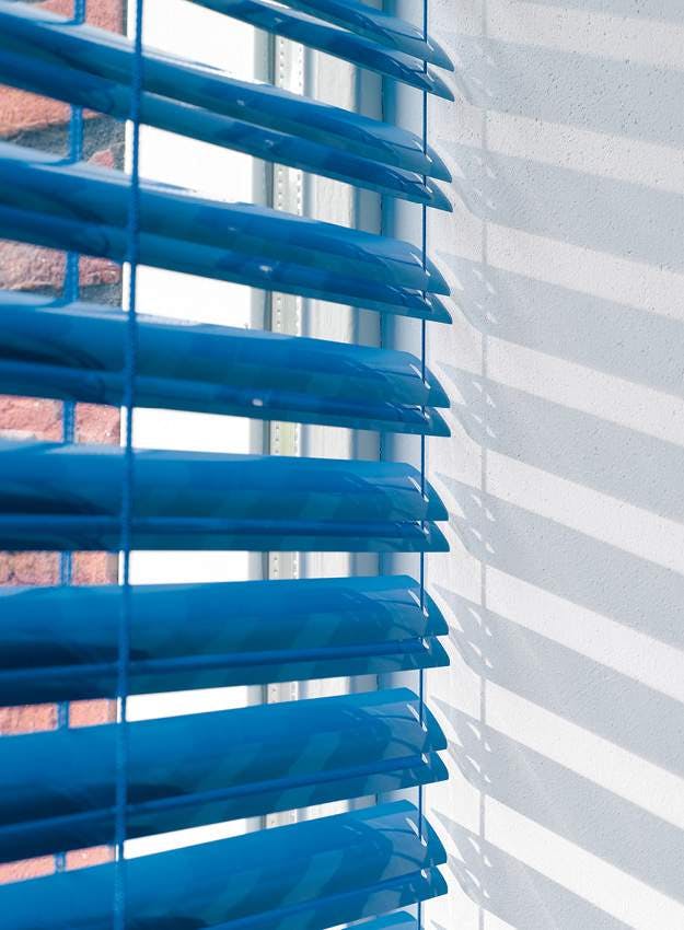 Stores Vénitiens bleu vif