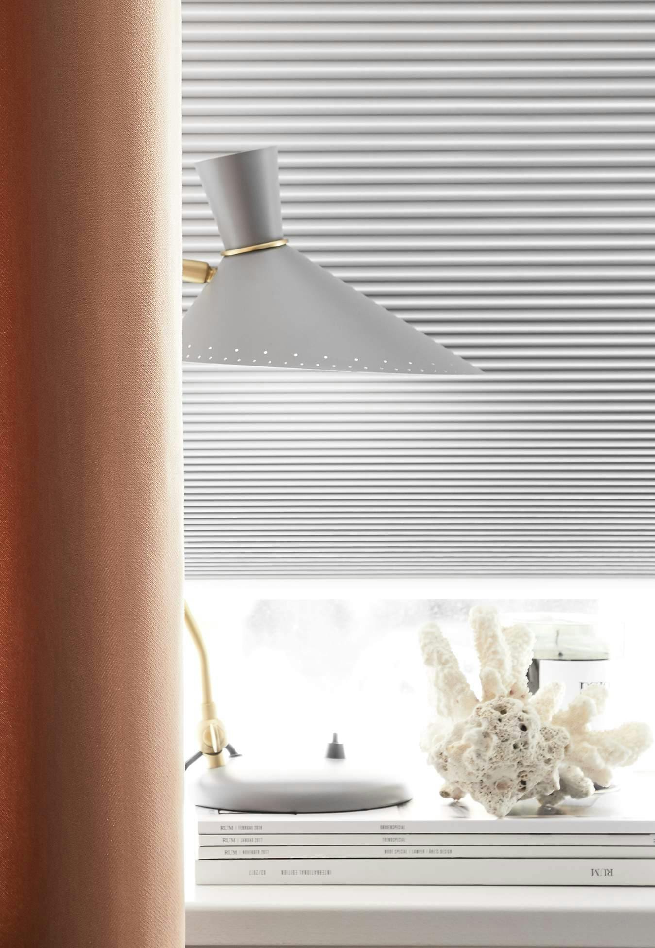 Skulpturel vinduesindretning