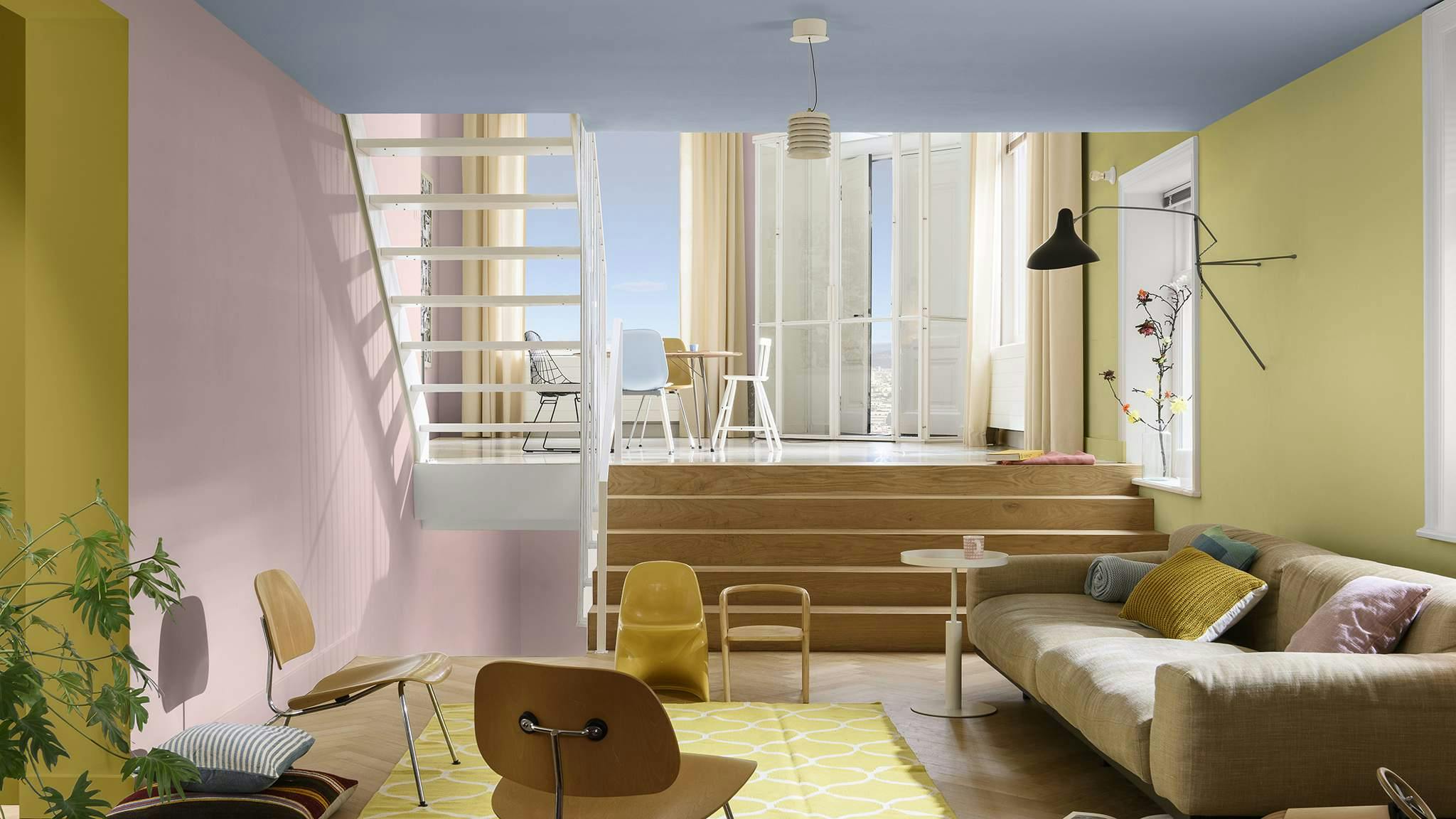 Colour of the year living room