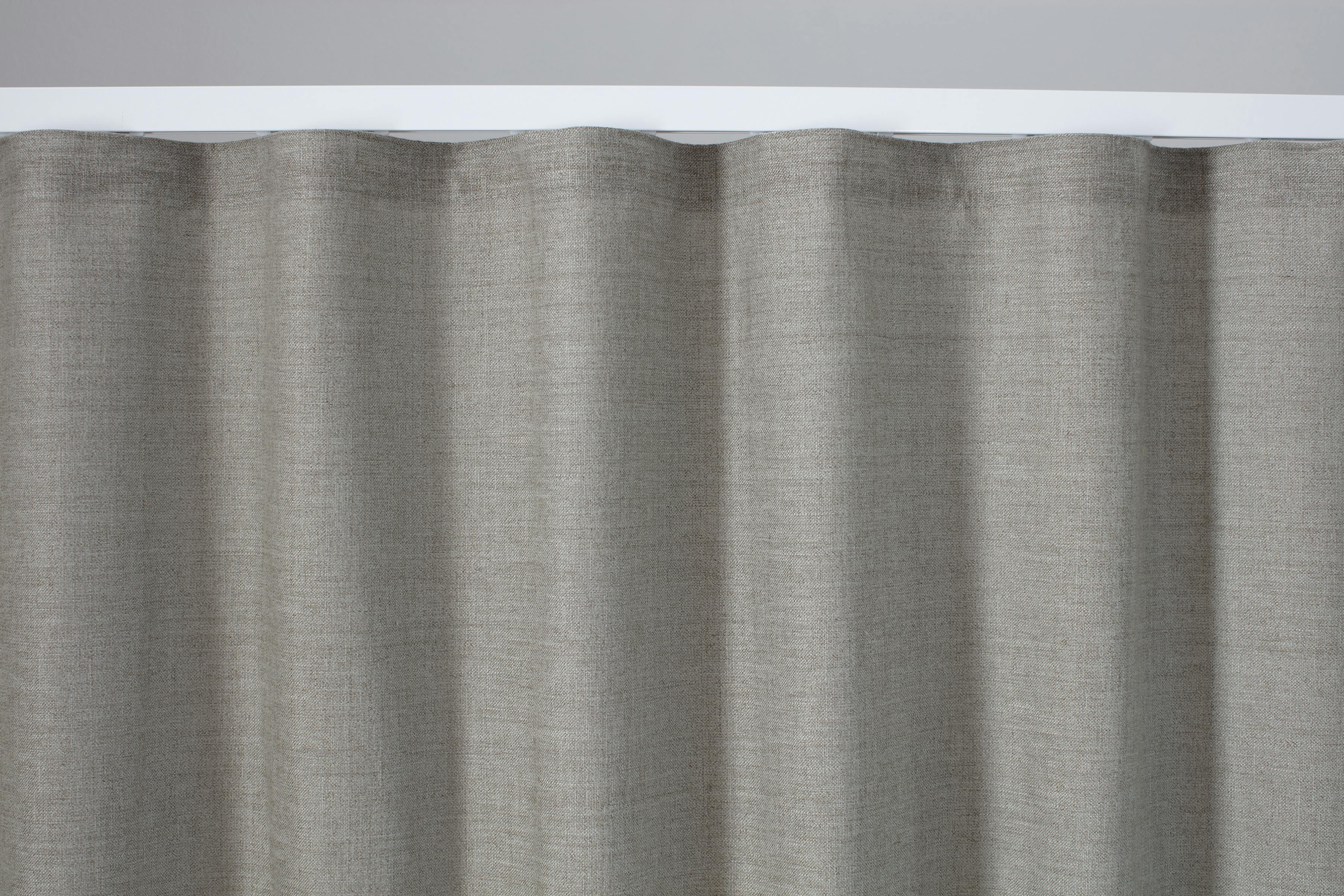 Gardinlängd med glid på band